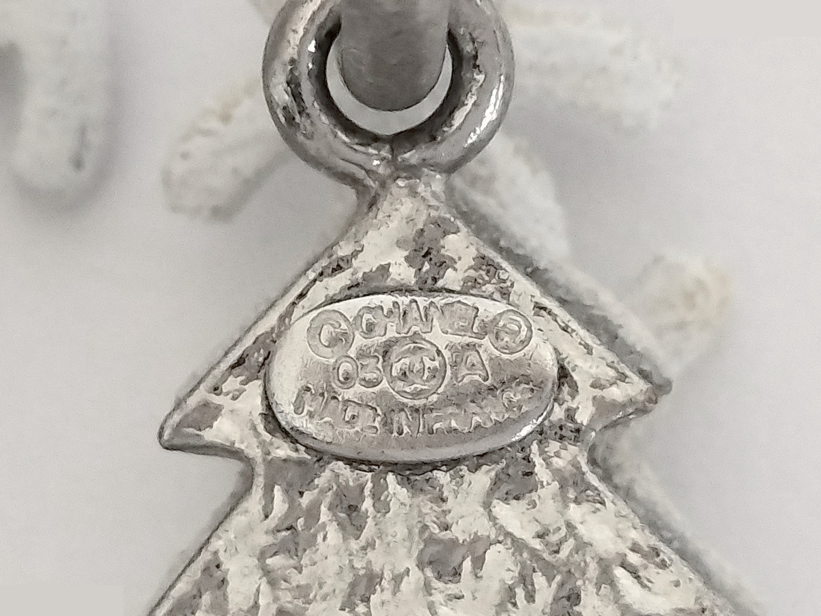 Coco Christmas Silver Earrings — view 3