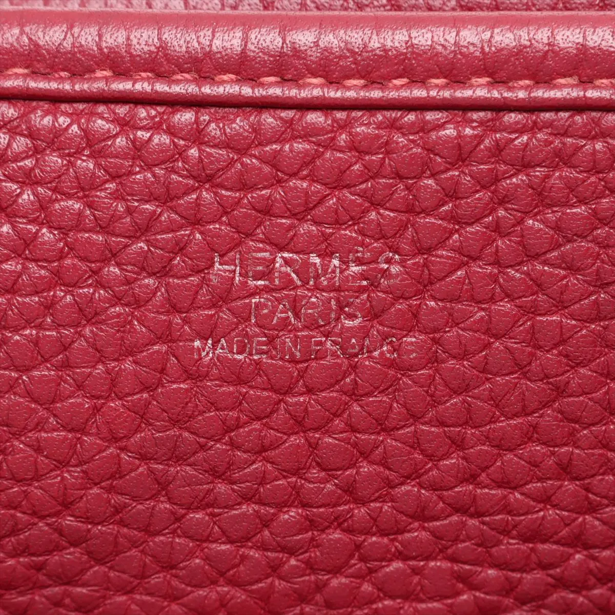 Evelyne 3 29 PM Taurillon Clemence Rouge Grenat Silver Hardware X: 2016 — view 8