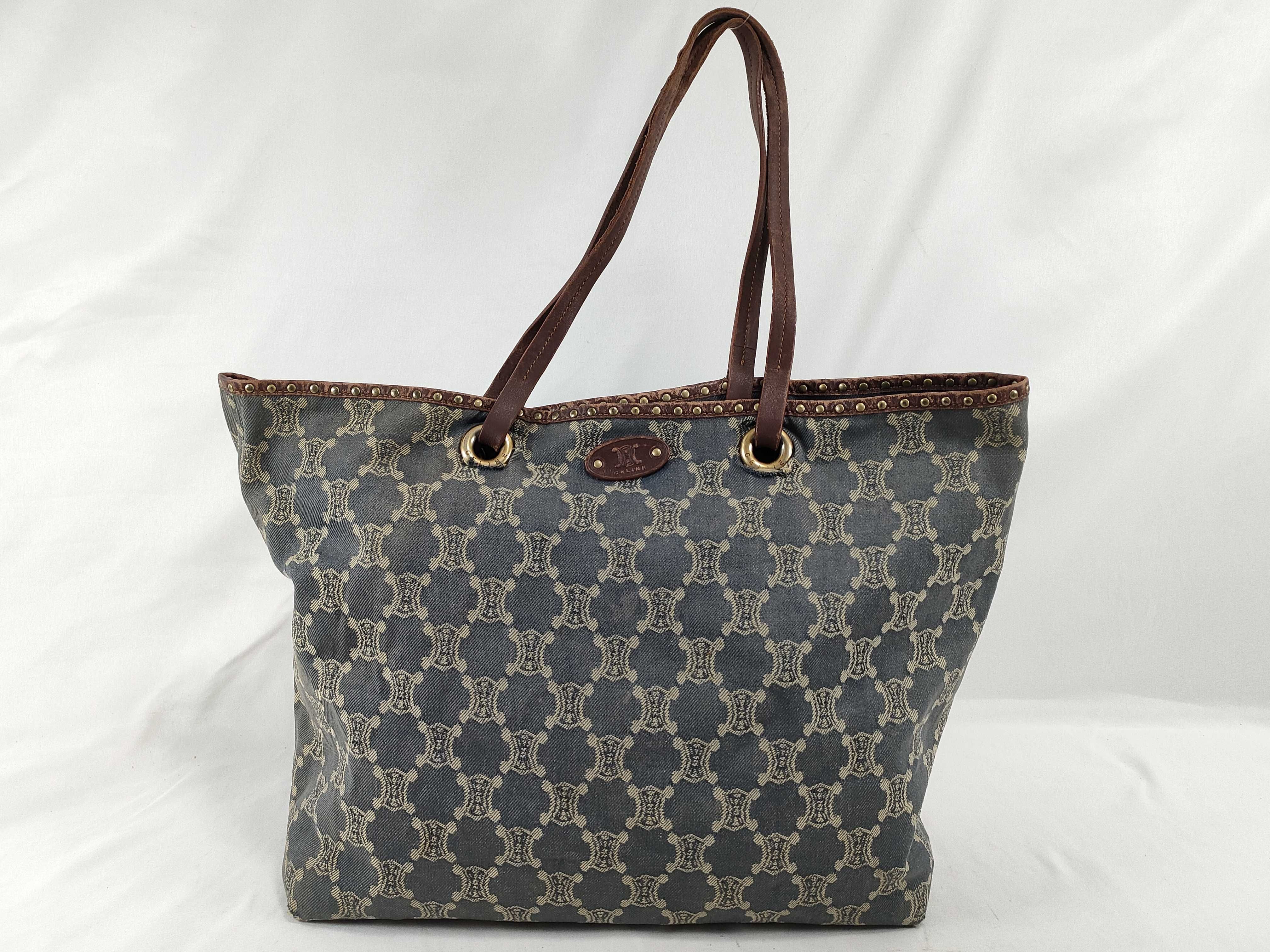 denim tote bag