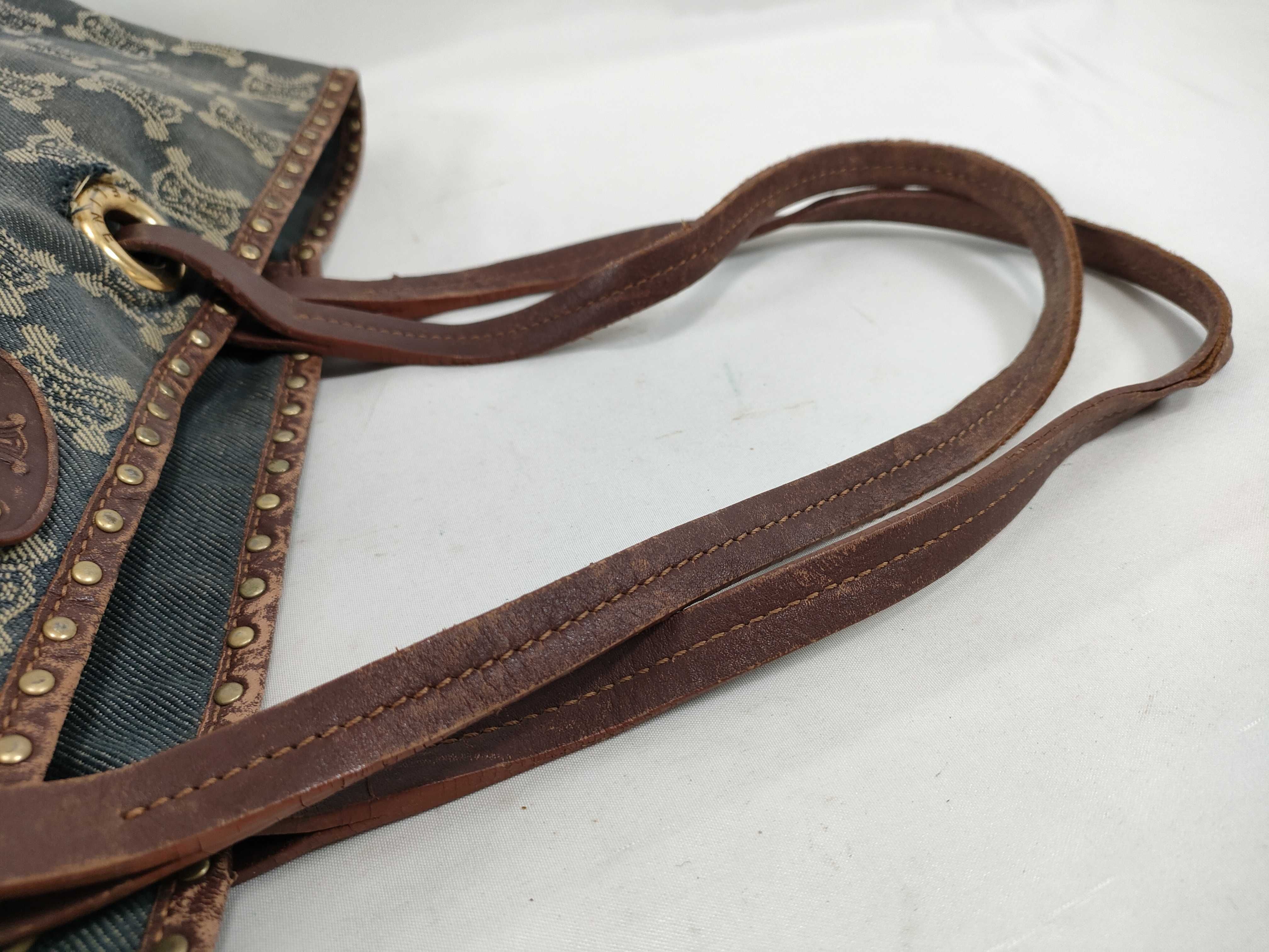 denim tote bag — view 3