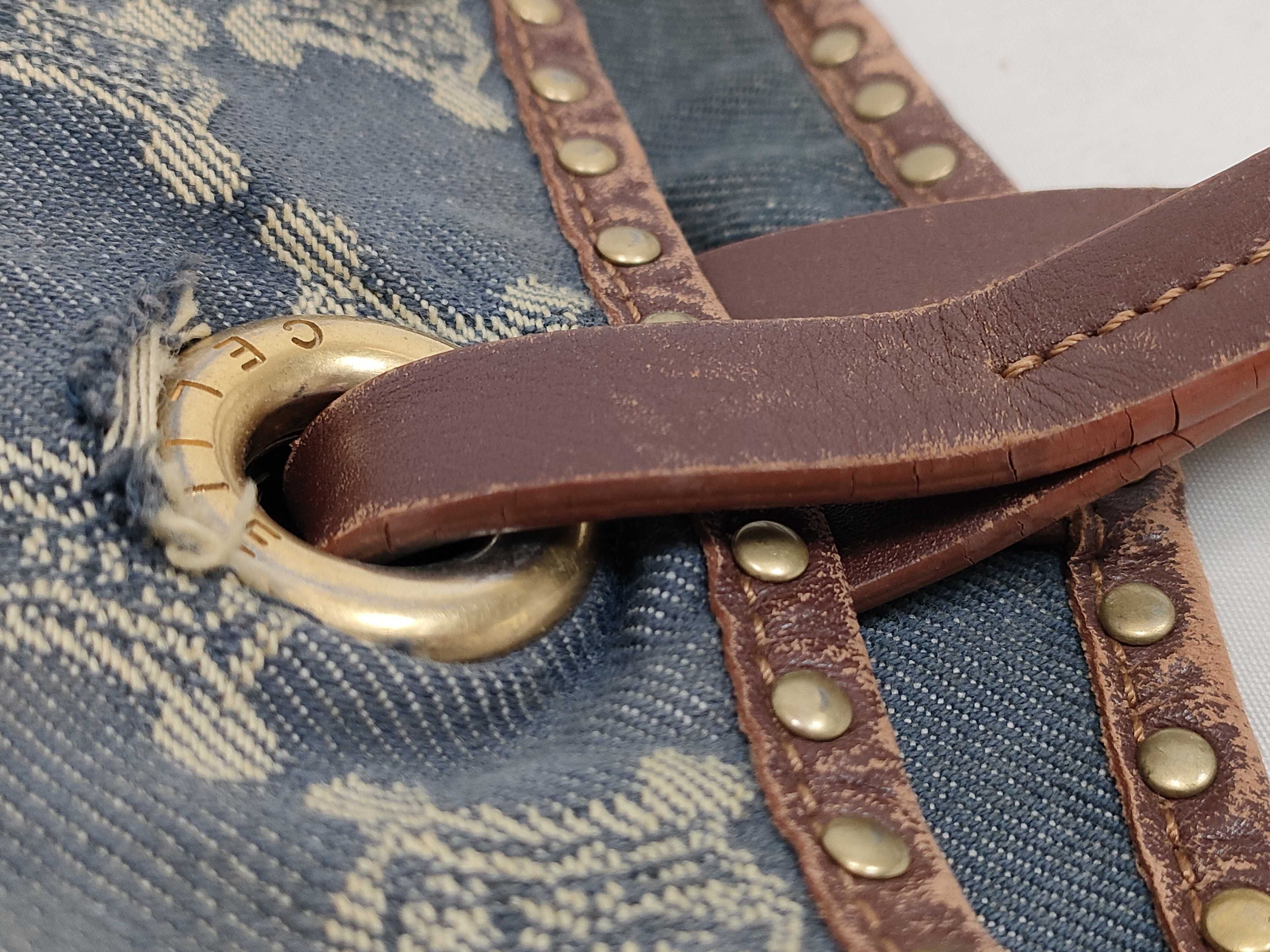 denim tote bag — view 5
