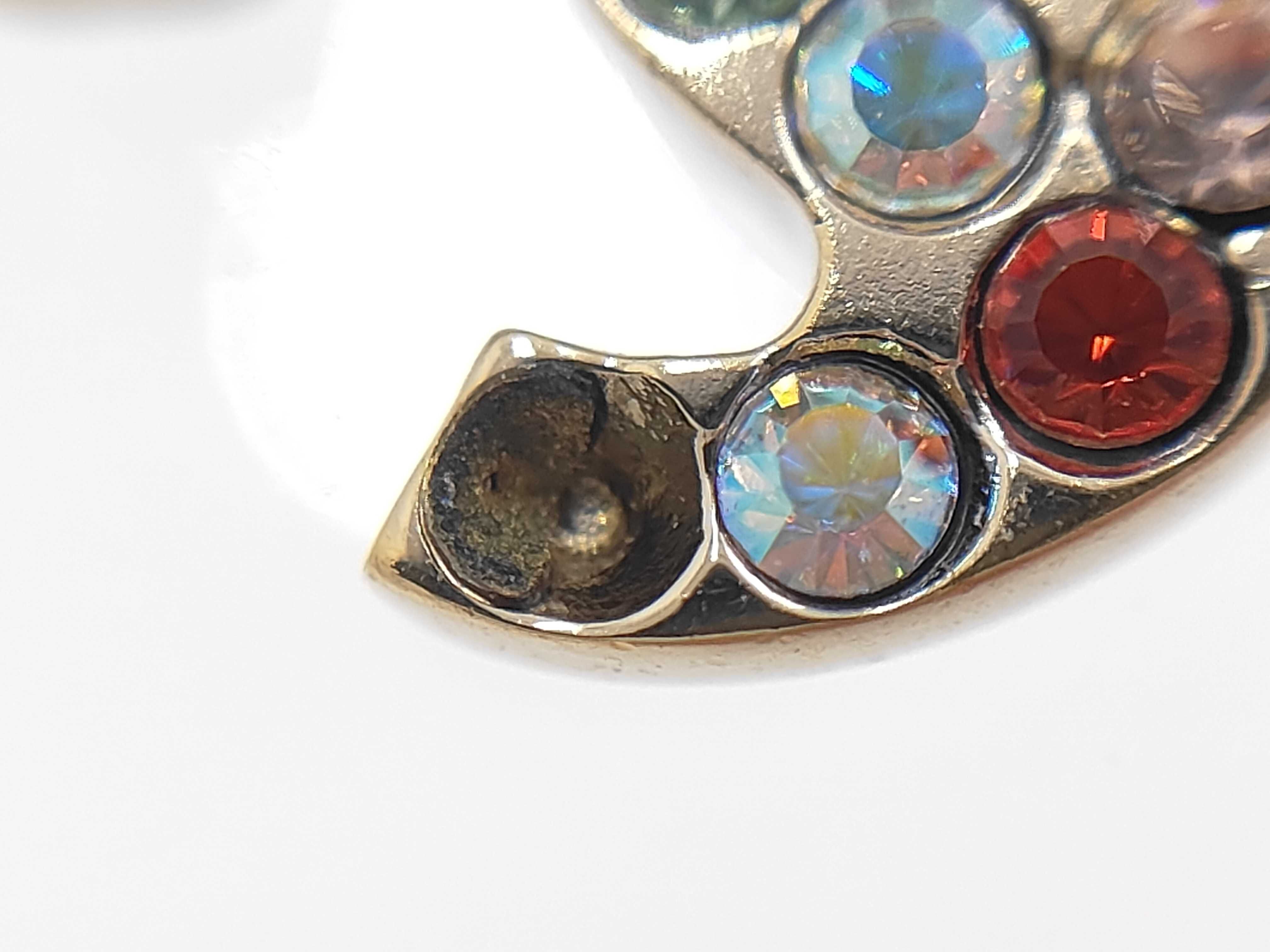 Earrings Coco Mark Multicolor Stone 04A — view 7