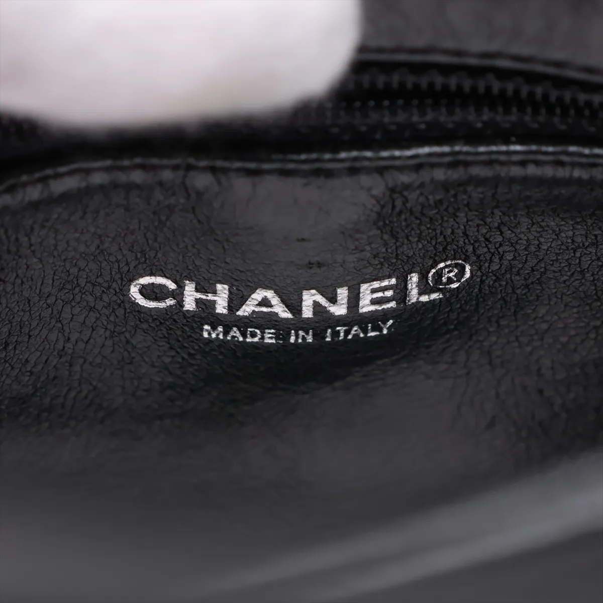 Reissue Caviar Skin Tote Bag, Black with Silver Hardware, 7589346, Series 7 — view 11