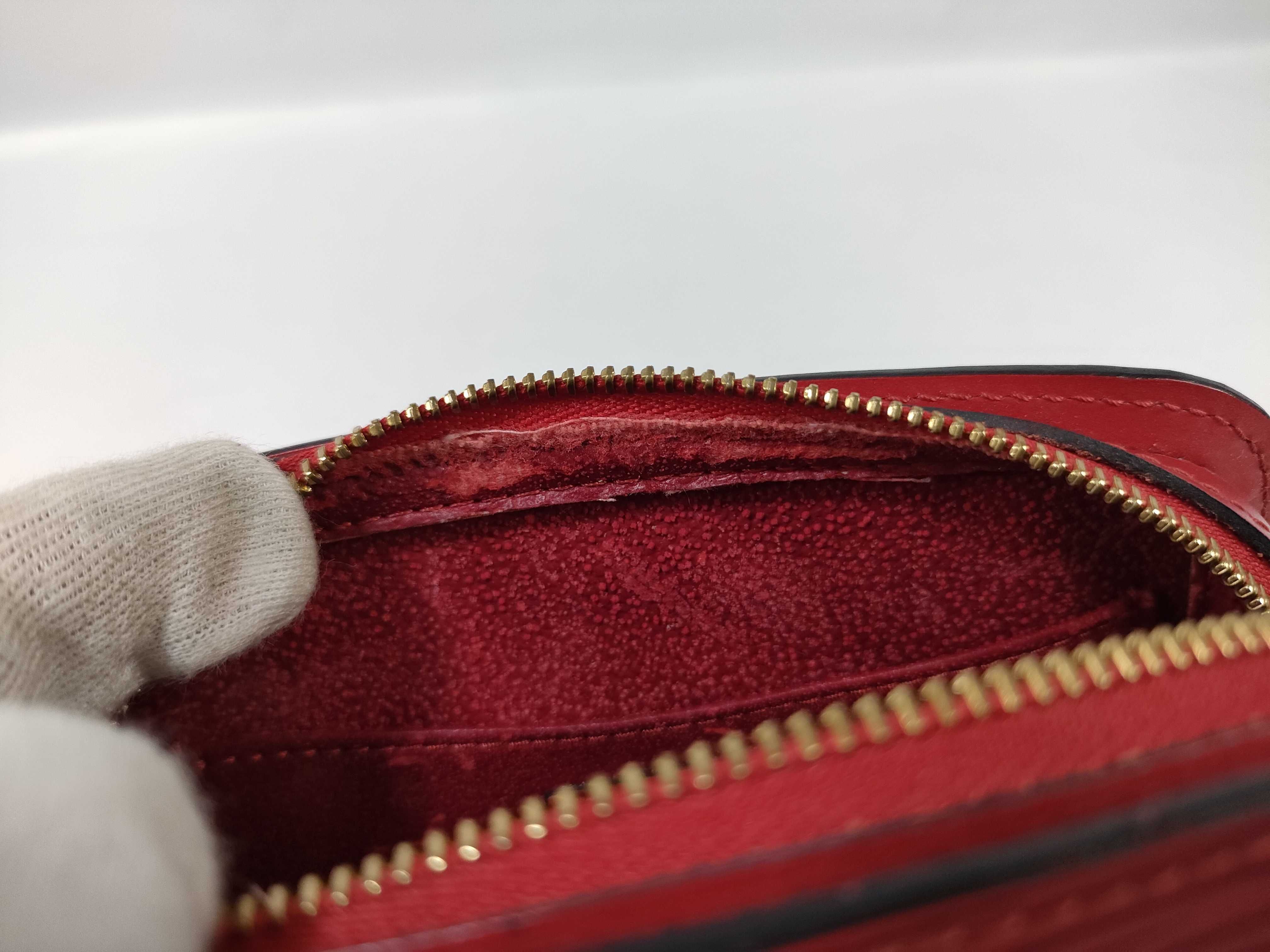 Epi Dauphine Red Pouch — view 12