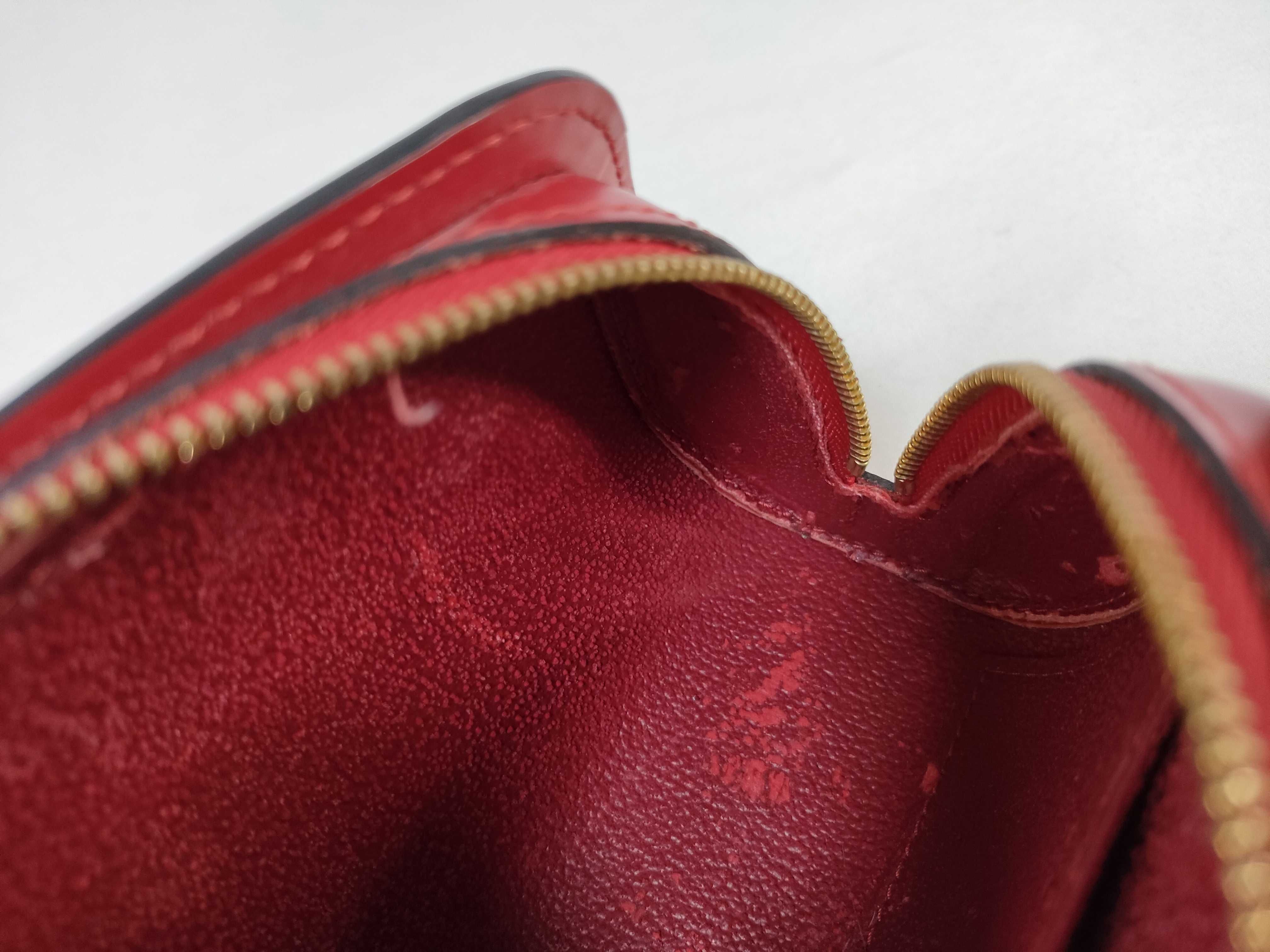 Epi Dauphine Red Pouch — view 14