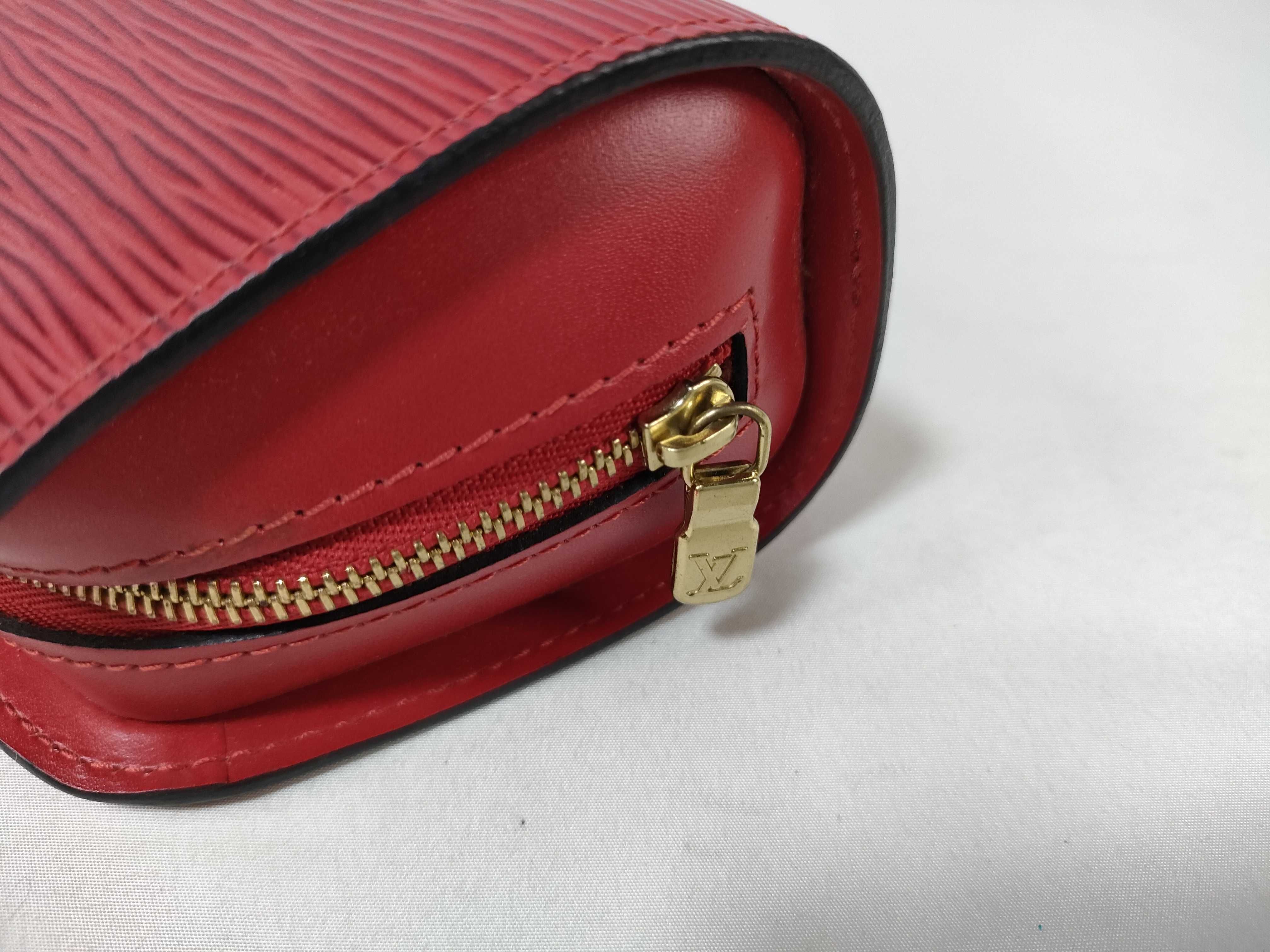 Epi Dauphine Red Pouch — view 3