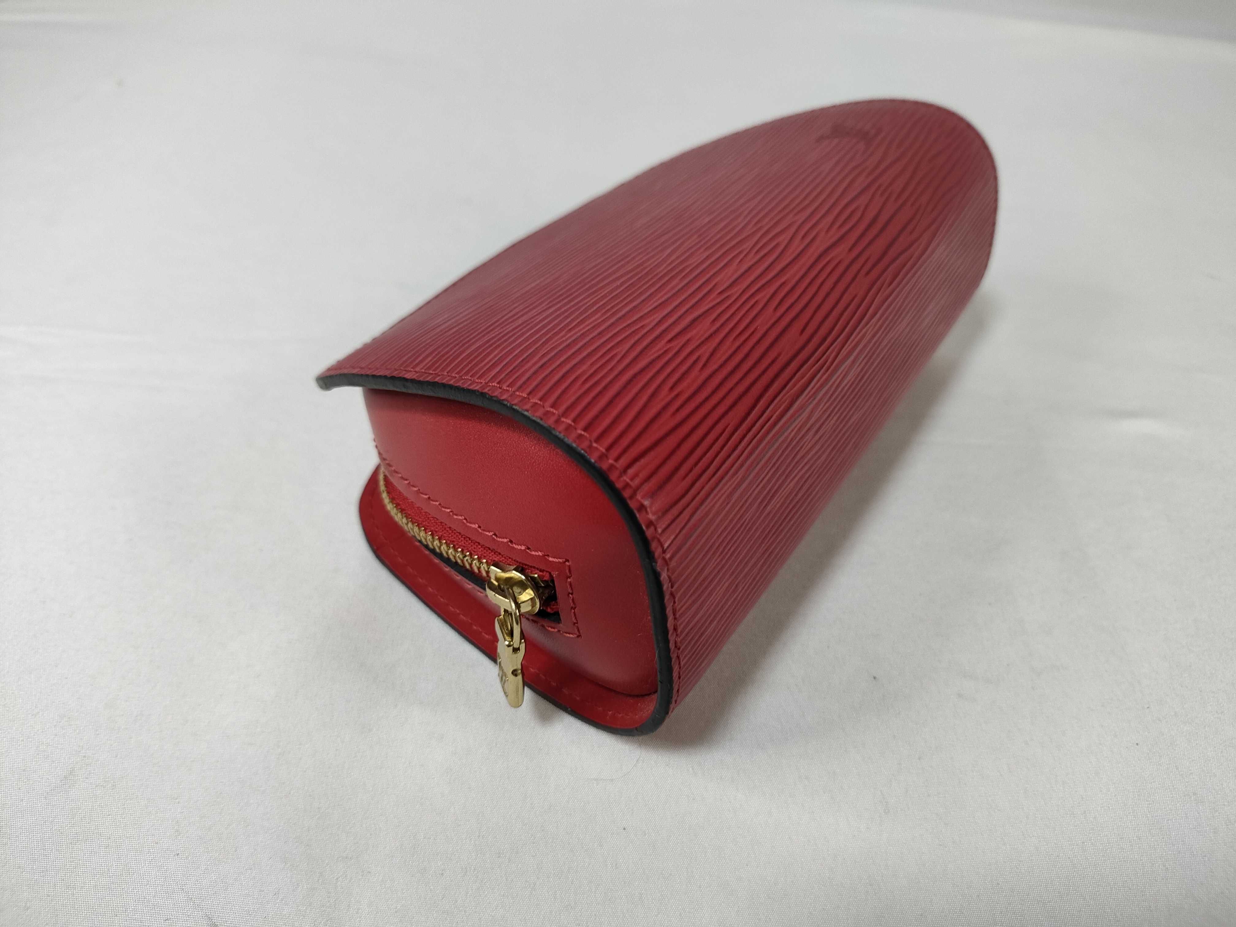 Epi Dauphine Red Pouch — view 5