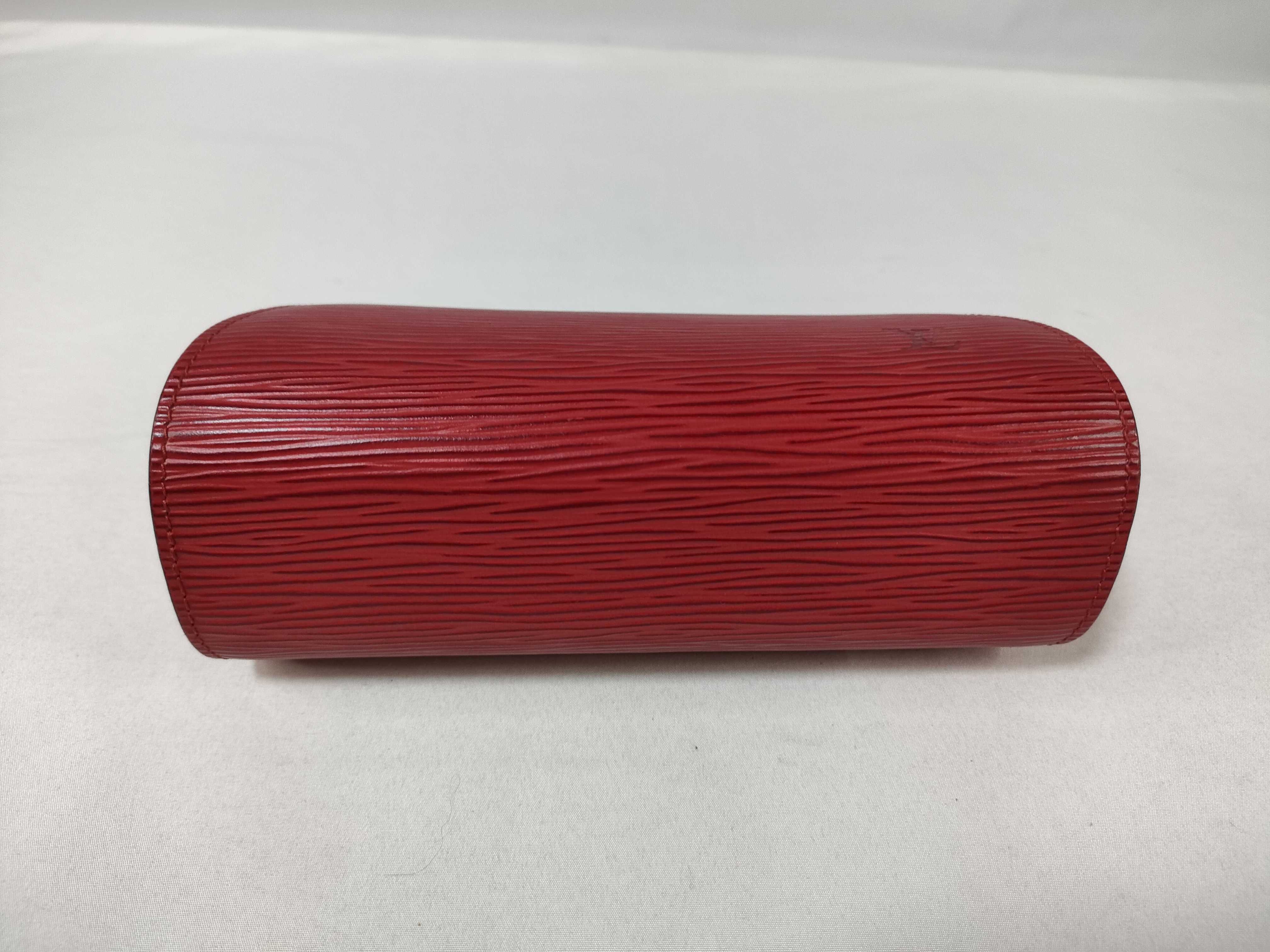 Epi Dauphine Red Pouch — view 6