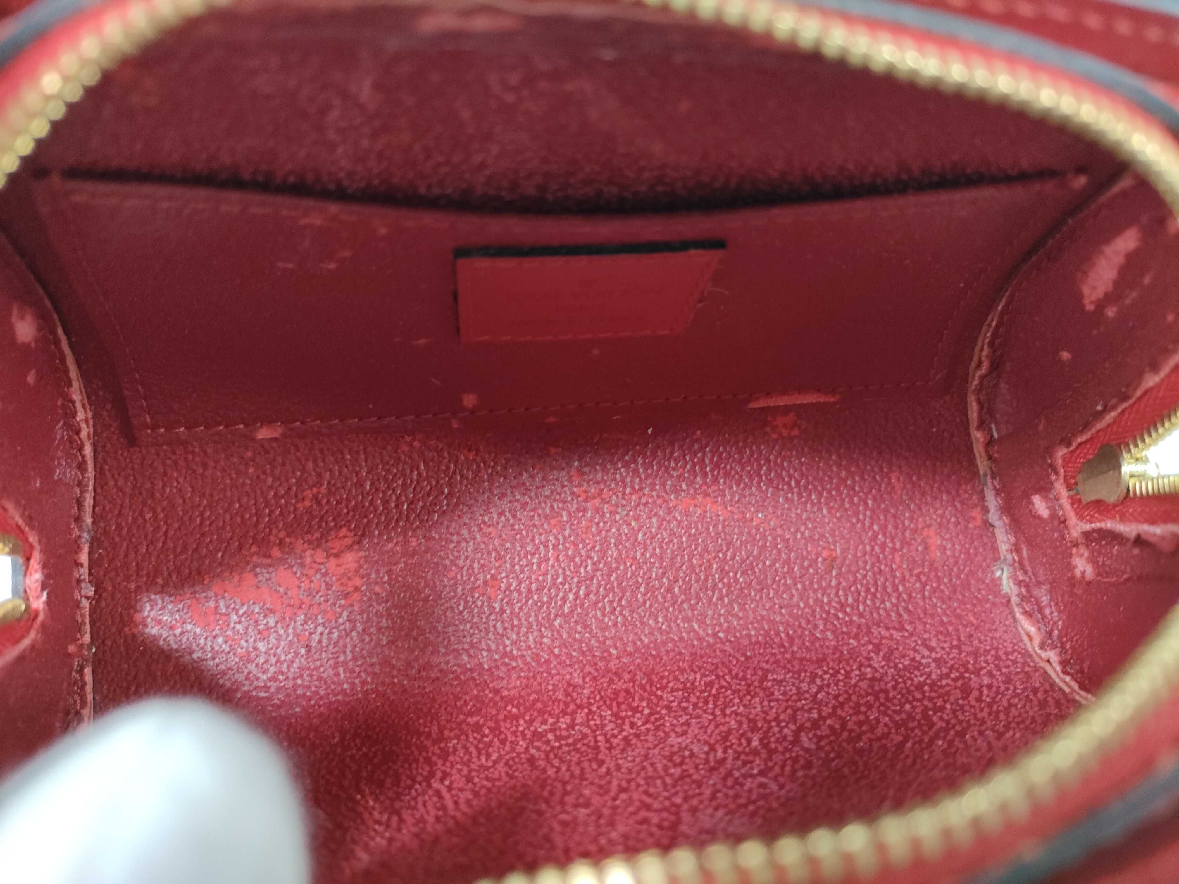 Epi Dauphine Red Pouch — view 8