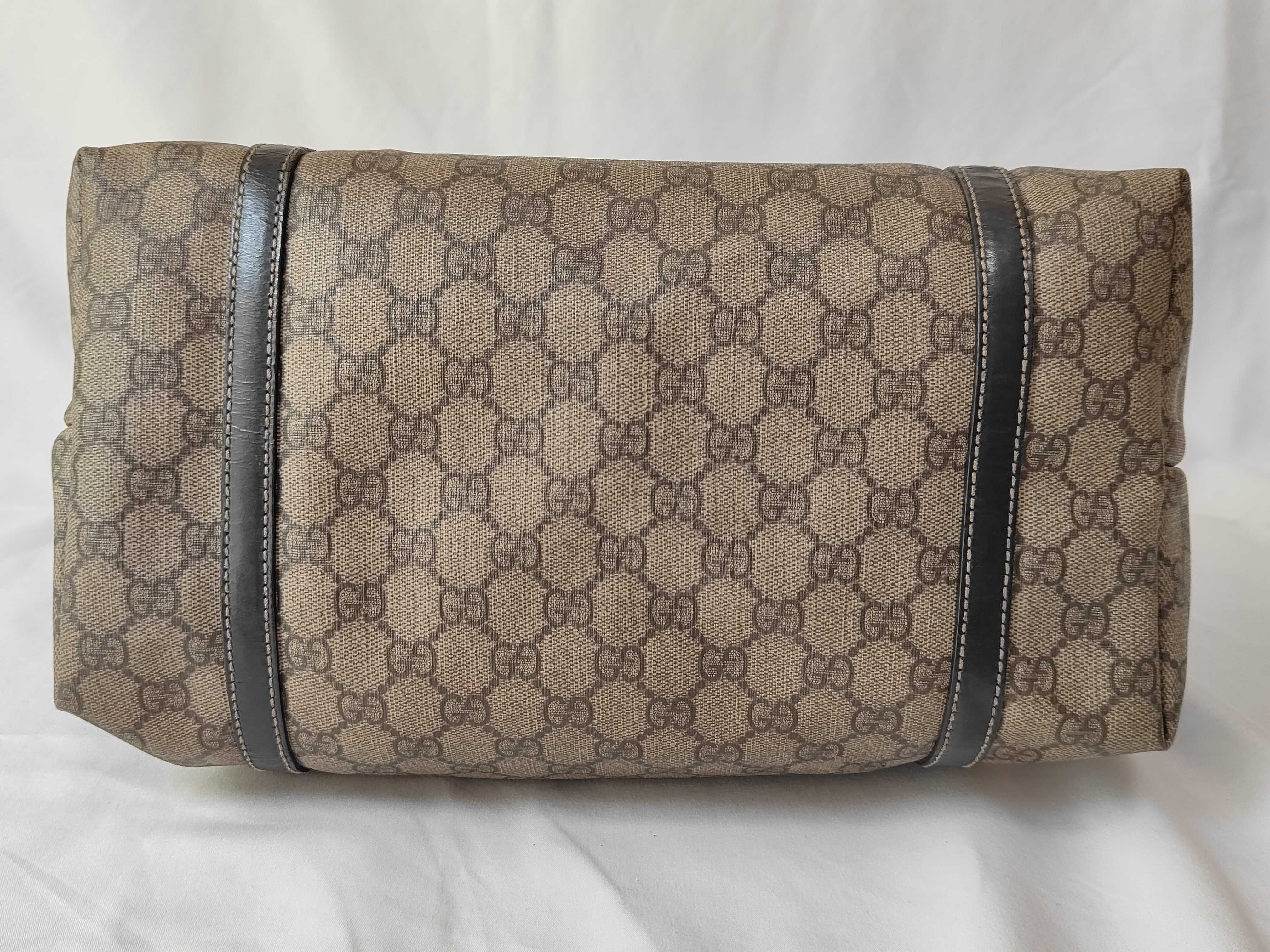 GG Supreme Canvas Joy Shopper Shoulder Bag Tote Bag — view 7