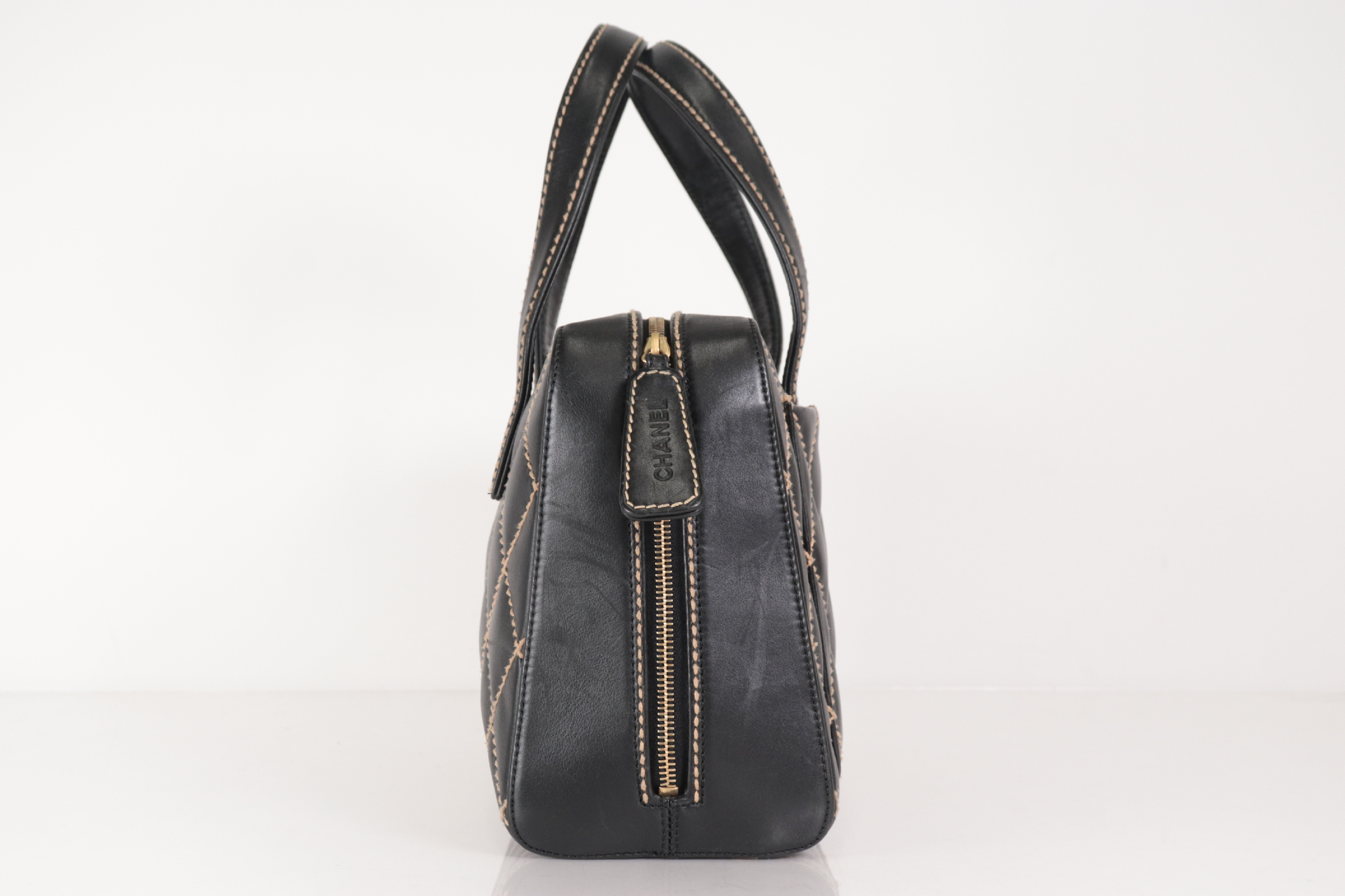 Wild Stitch Calfskin Handbag (Serial No. 7) — view 3