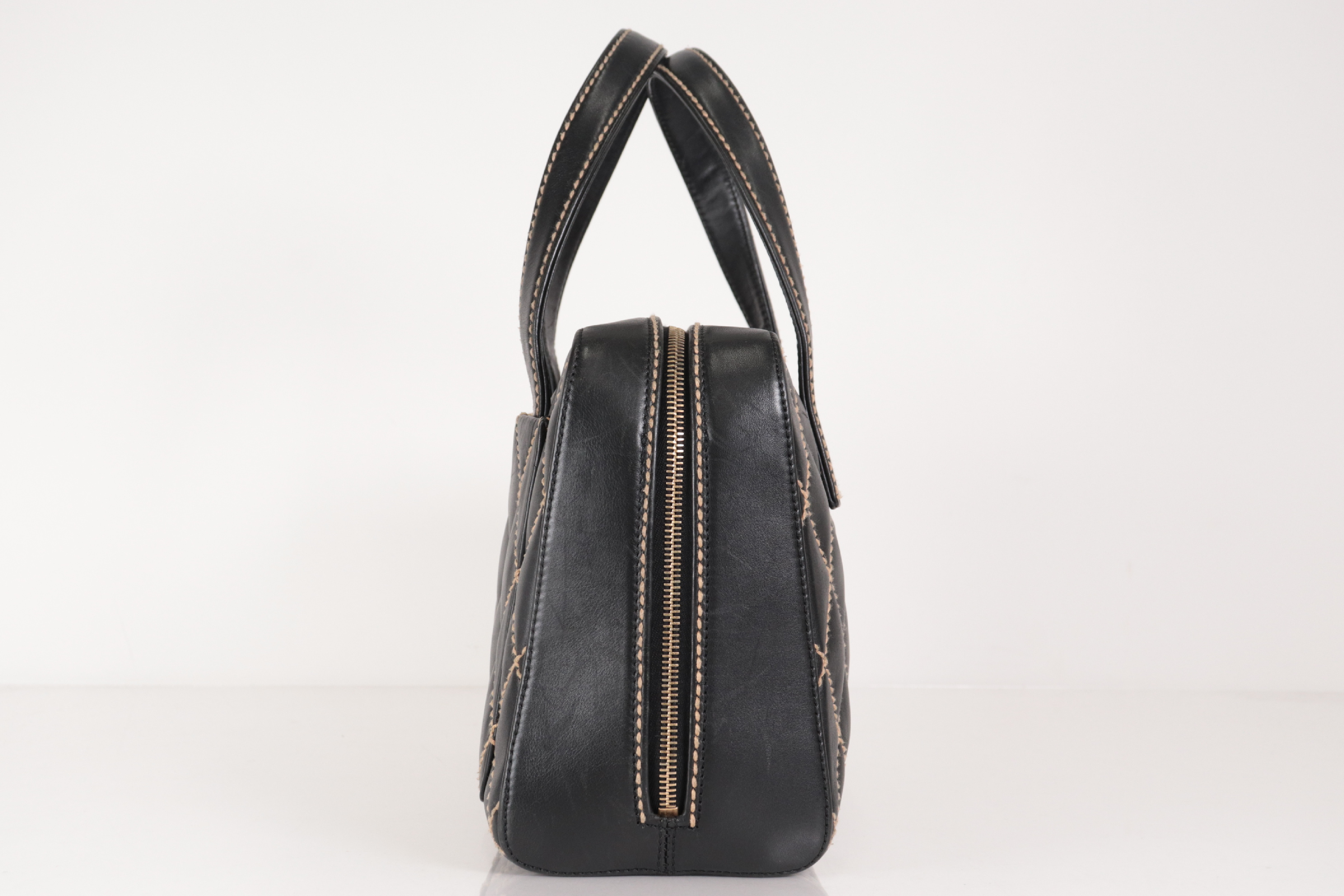 Wild Stitch Calfskin Handbag (Serial No. 7) — view 4