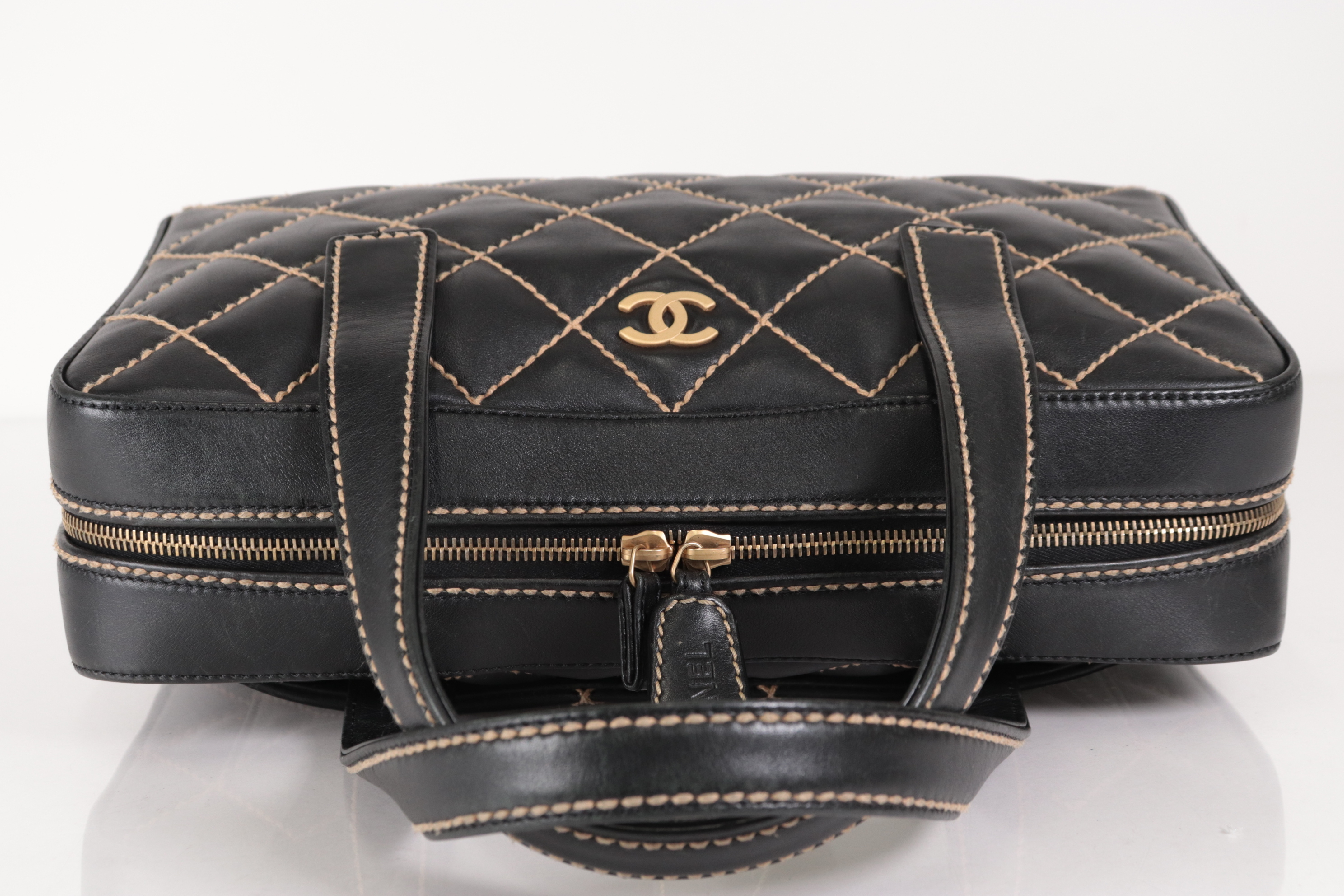Wild Stitch Calfskin Handbag (Serial No. 7) — view 5
