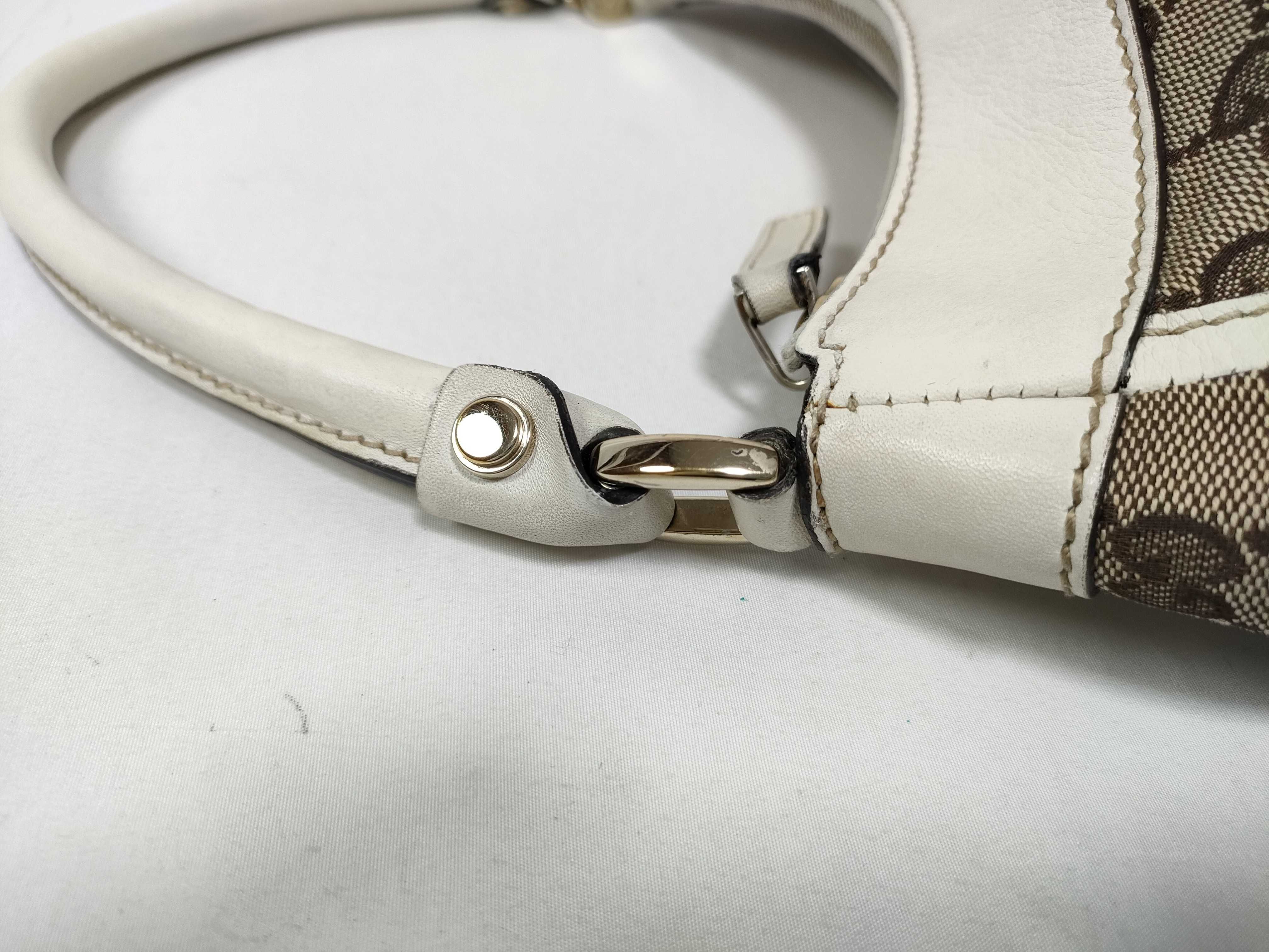 GG Logo Jacquard D-Ring Hobo Shoulder Bag (Handbag) — view 6
