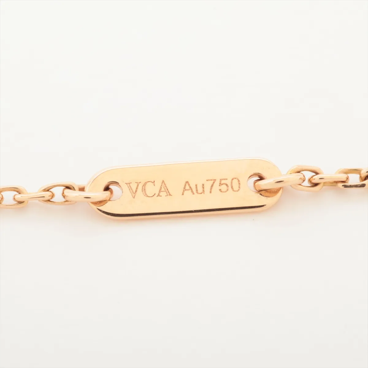 Sweet Alhambra Bracelet 750 (PG) 2.1g JA600872 — view 5