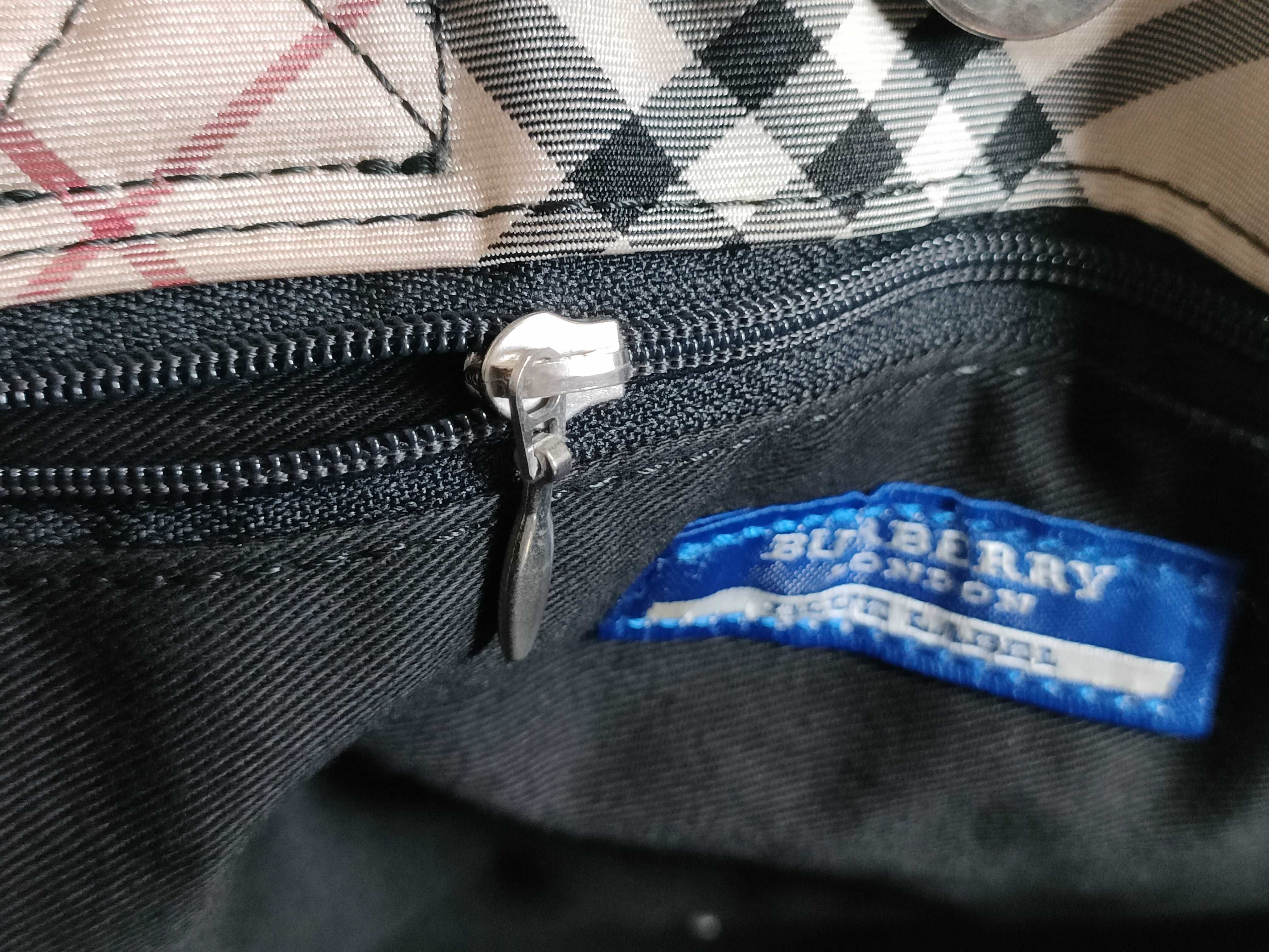 Blue Label Nova Check Canvas Tote Bag — view 11