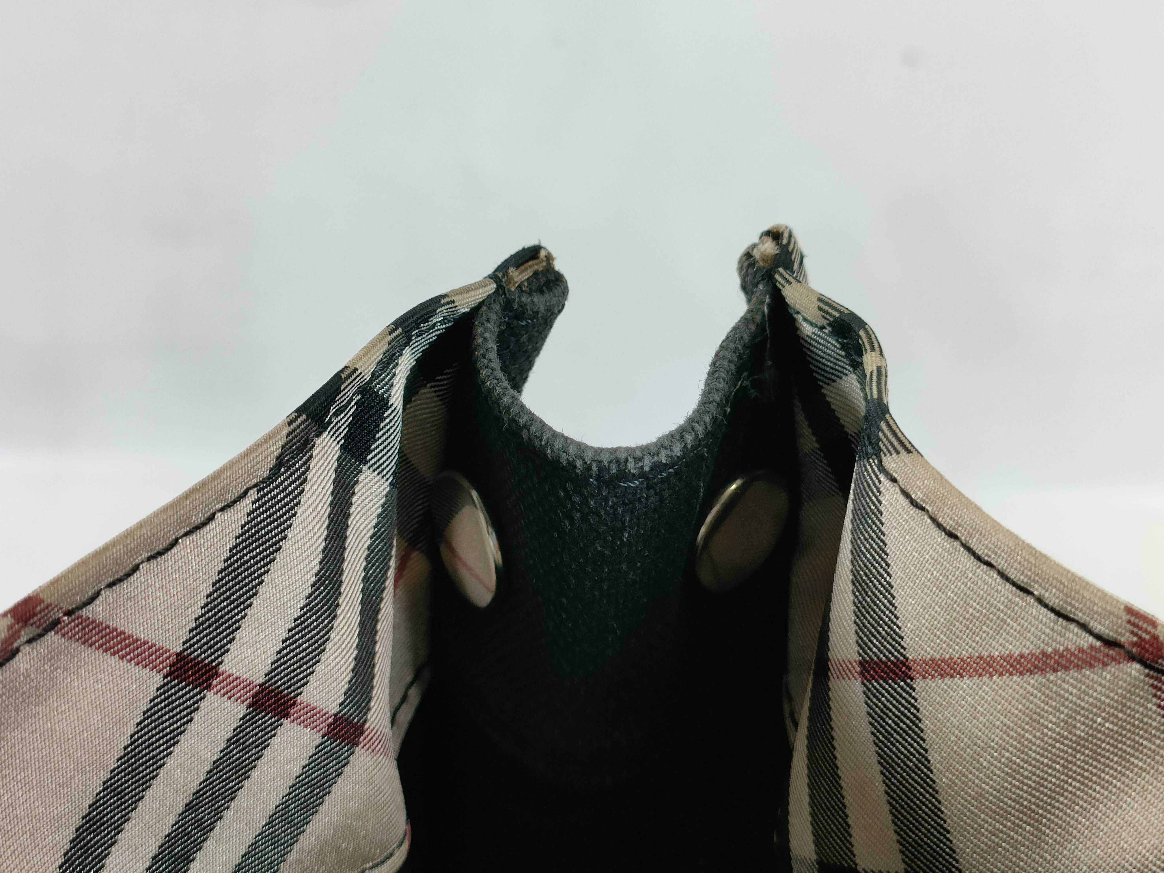 Blue Label Nova Check Canvas Tote Bag — view 13
