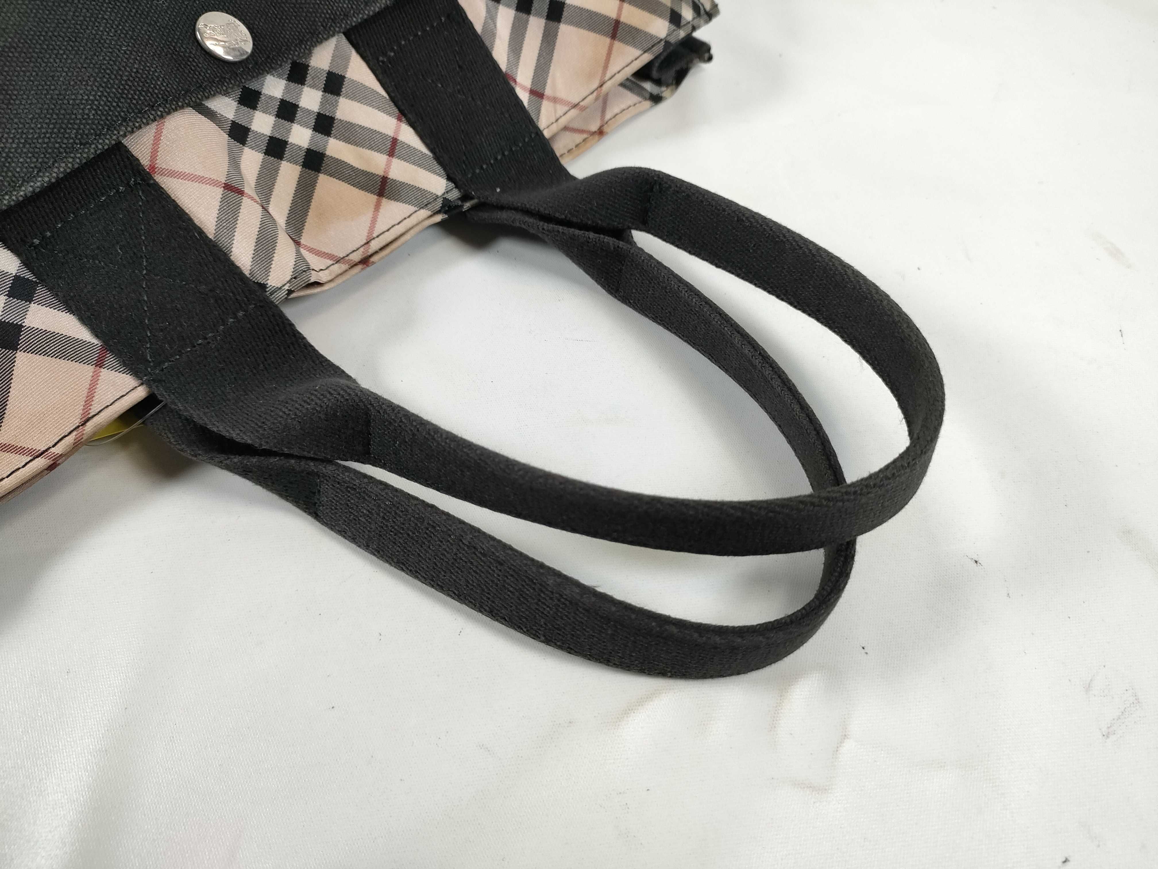 Blue Label Nova Check Canvas Tote Bag — view 3