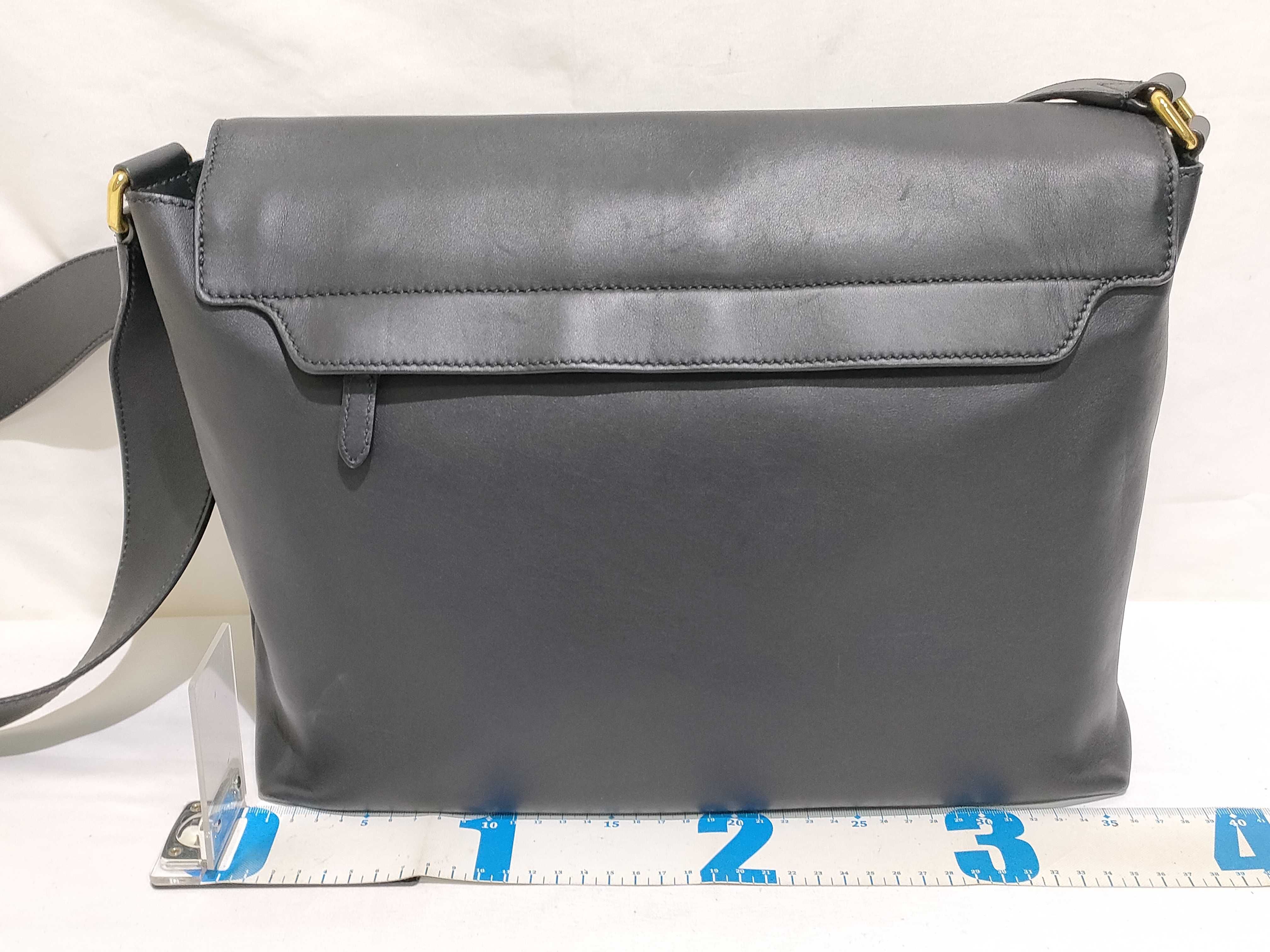 Logo Leather Shoulder Bag — view 2