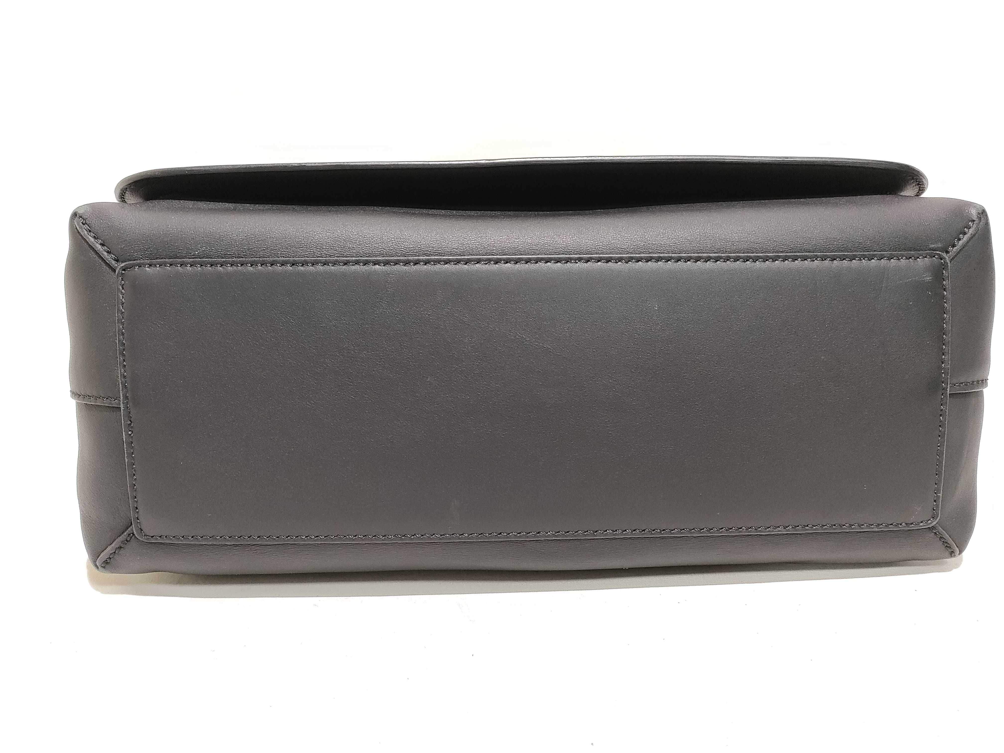 Logo Leather Shoulder Bag — view 7