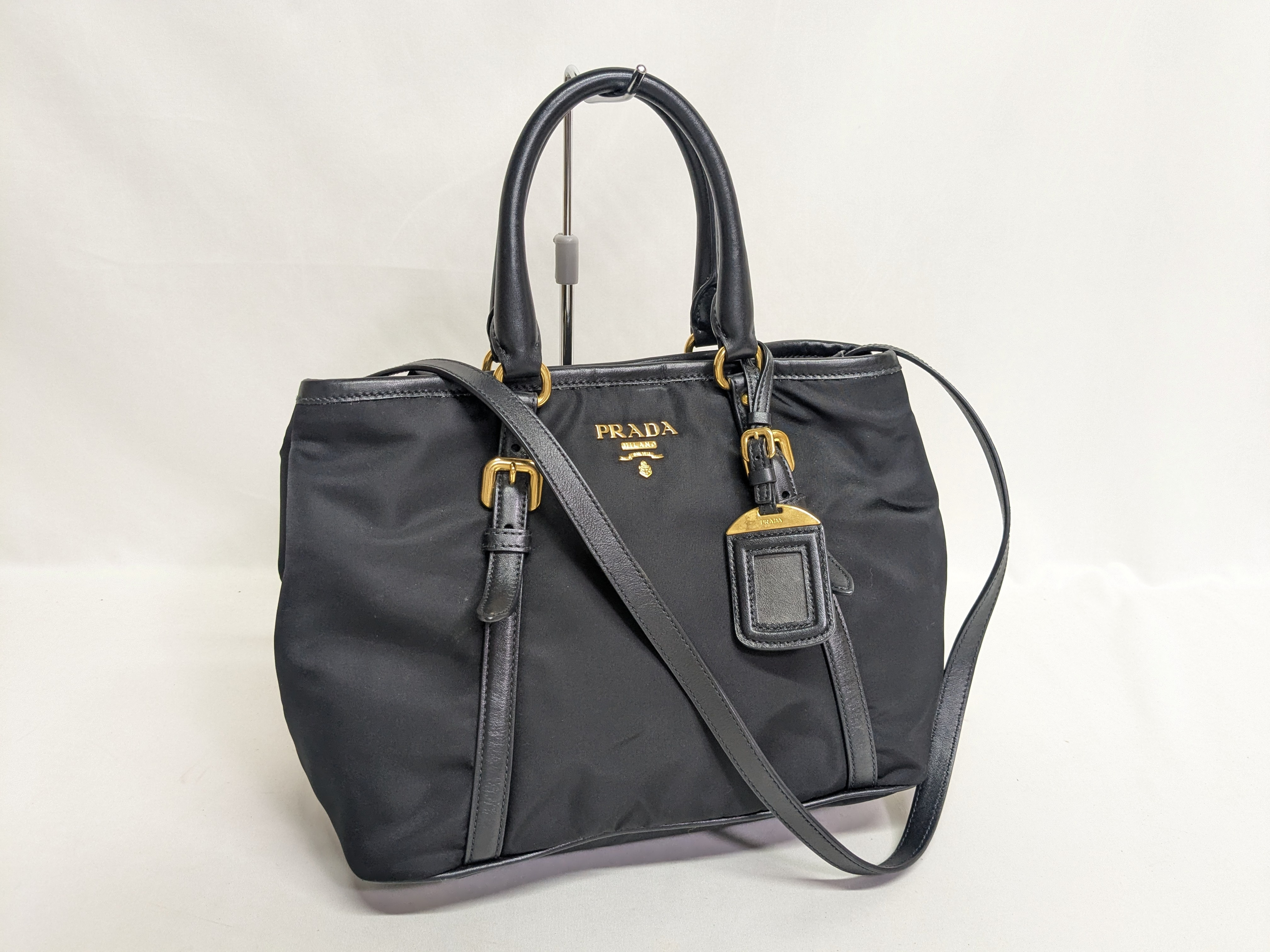2-way tote bag with strap — view 2