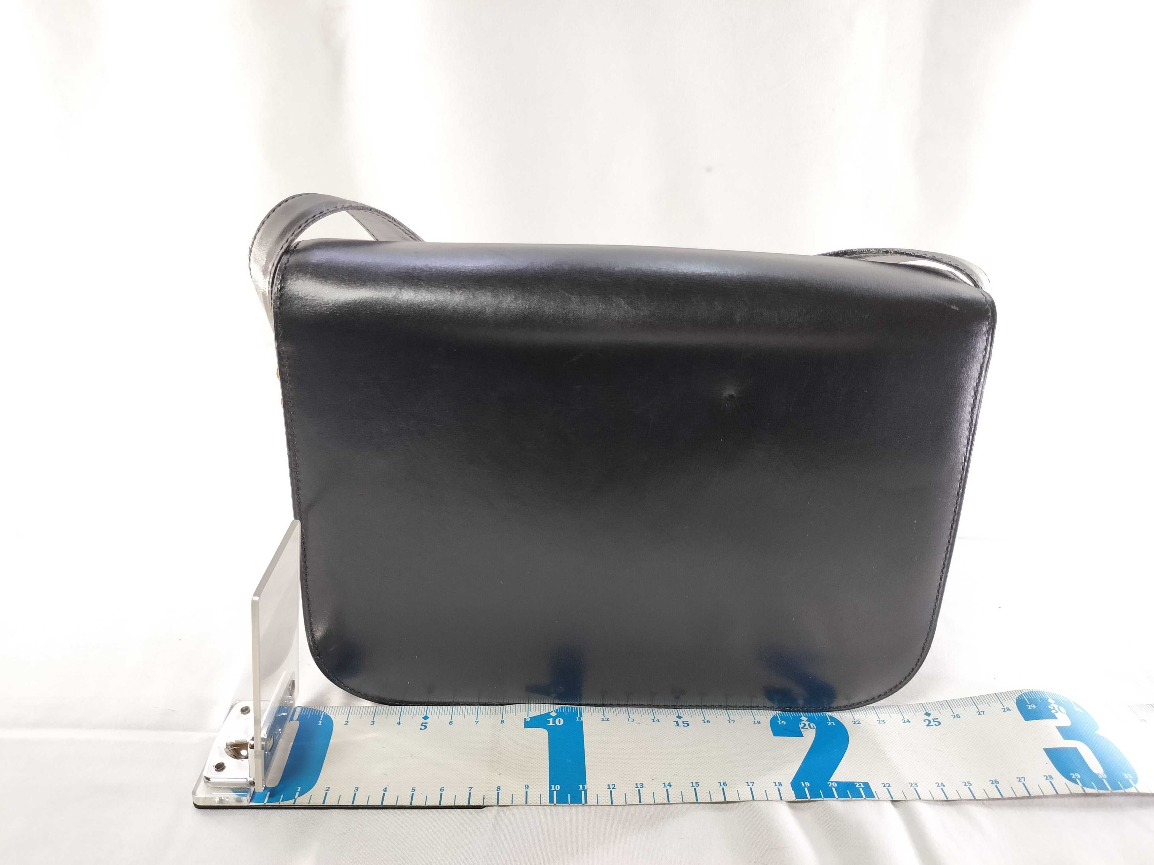 Triomphe Leather Shoulder Bag — view 2