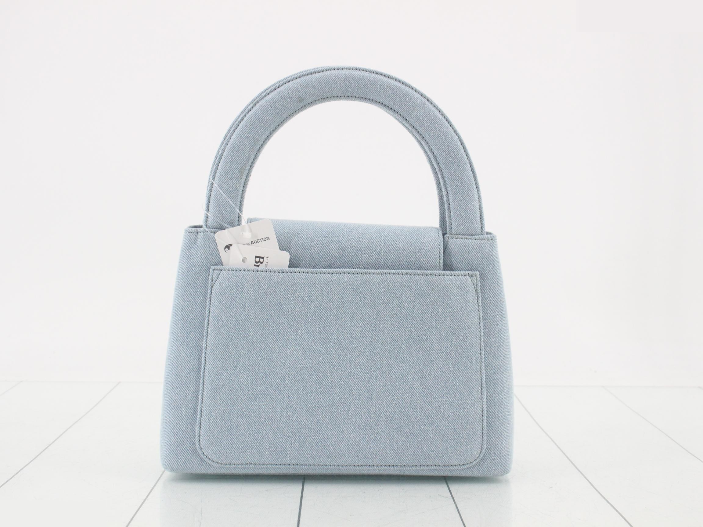 Denim Kelly handbag — view 2