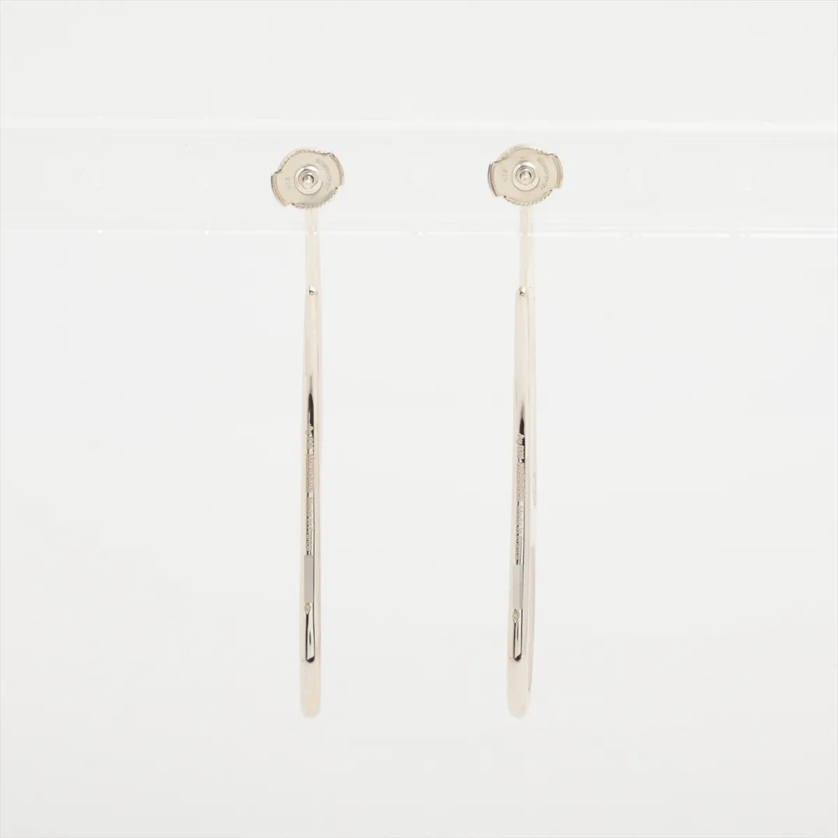 Chaine d'Ancle Punk 2018 Earrings (for both ears) 925 11.1g Silver Thread — view 3