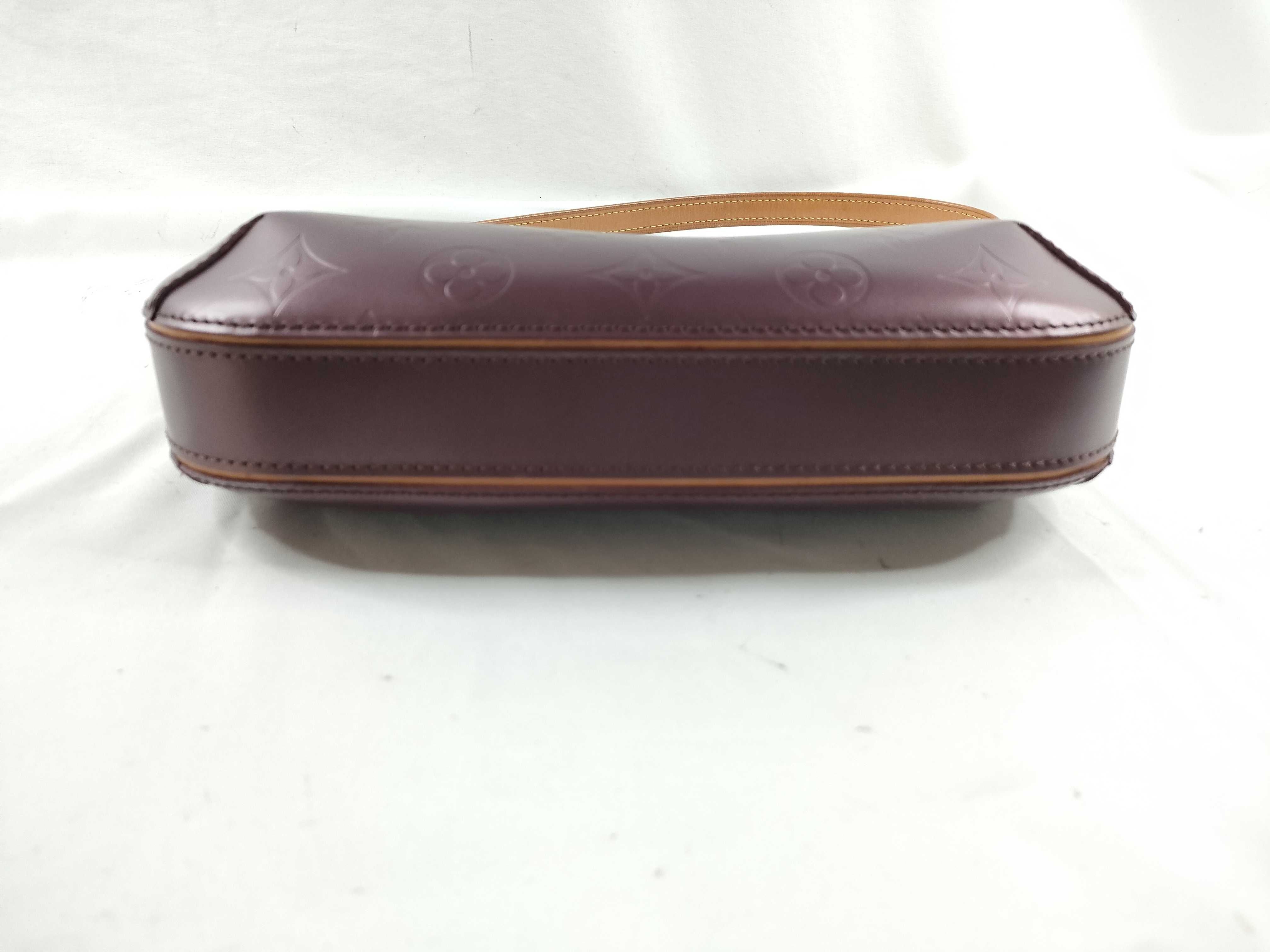 Monogram Mat Fowler M55146 MI1022 Purple Shoulder Bag — view 4