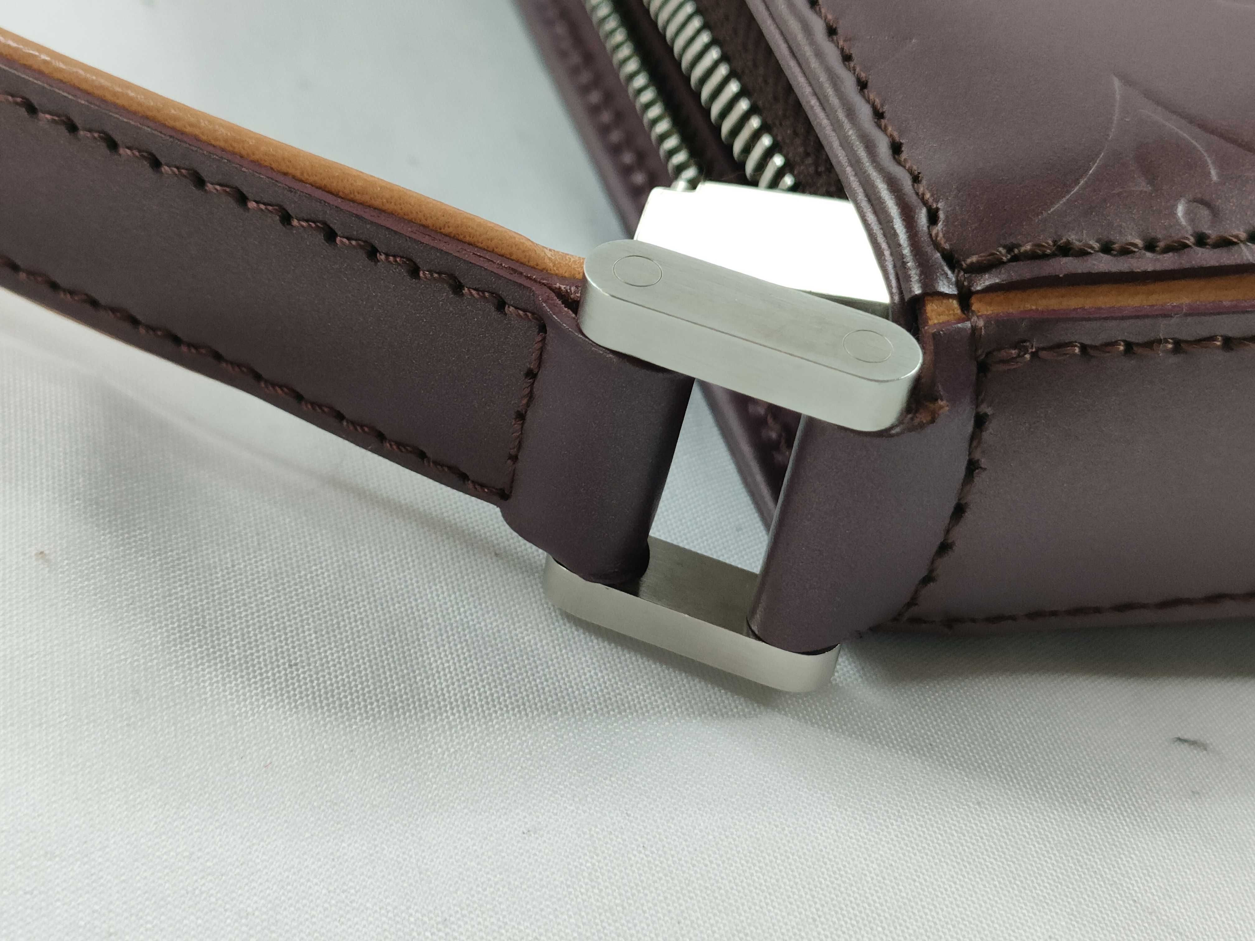 Monogram Mat Fowler M55146 MI1022 Purple Shoulder Bag — view 8