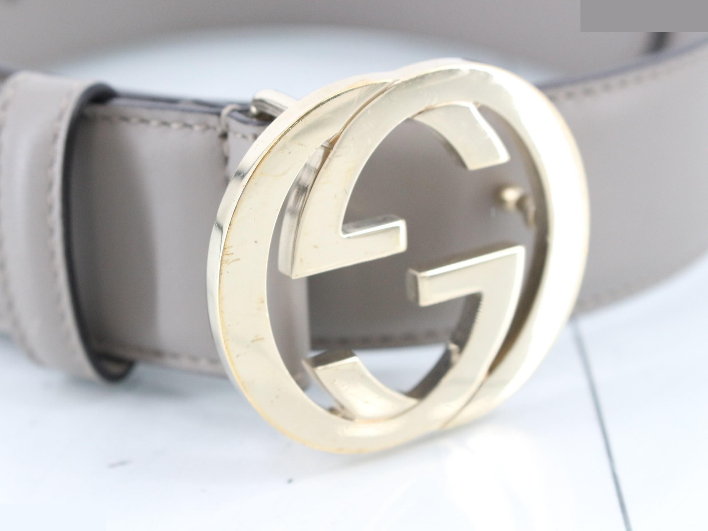 Interlocking G 546386 Leather Belt — view 3
