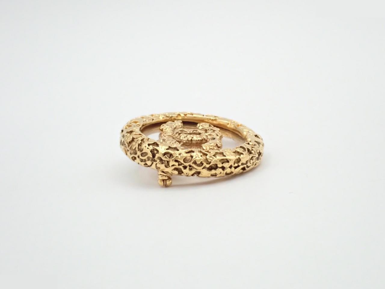 Coco Lava Brooch — view 3