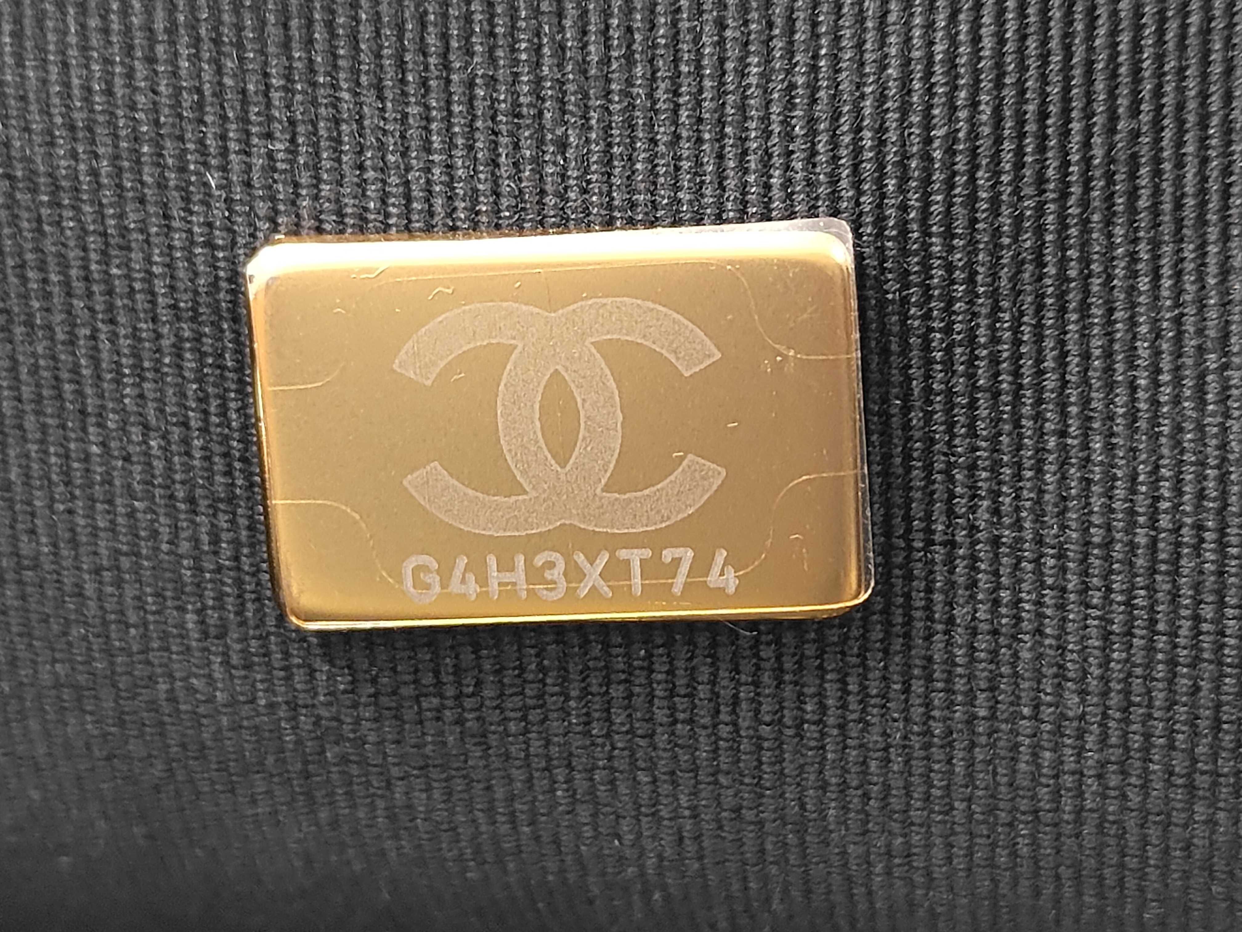 Black Backpack with Gold Hardware — view 11