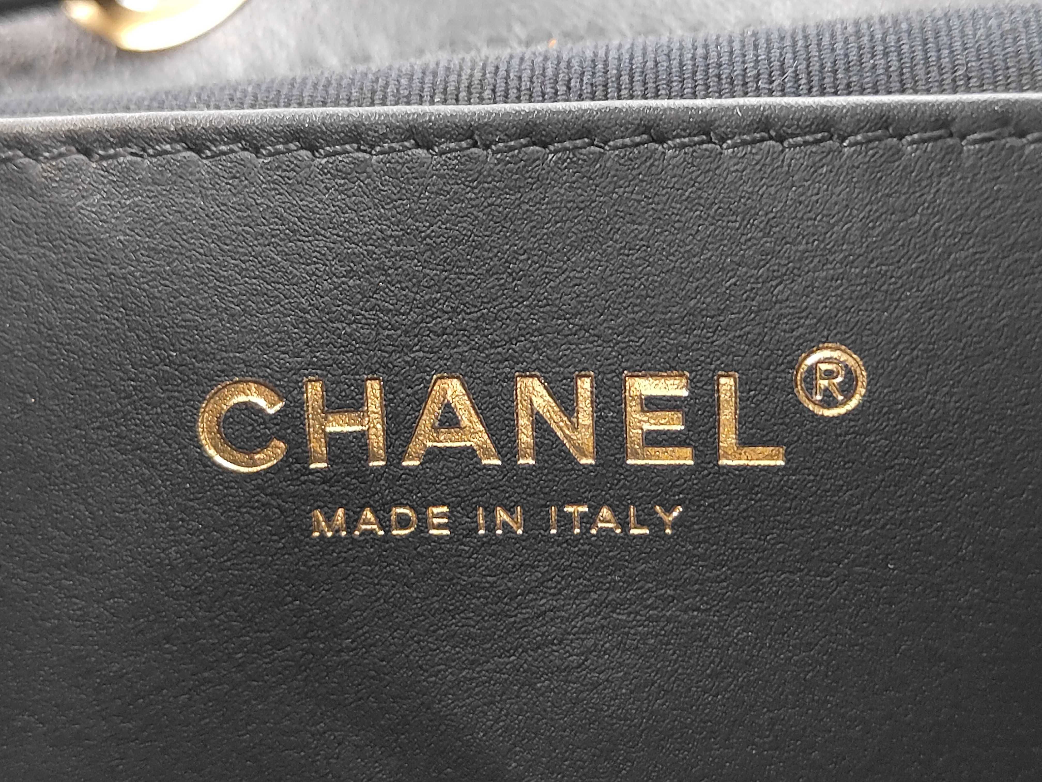 Black Backpack with Gold Hardware — view 10