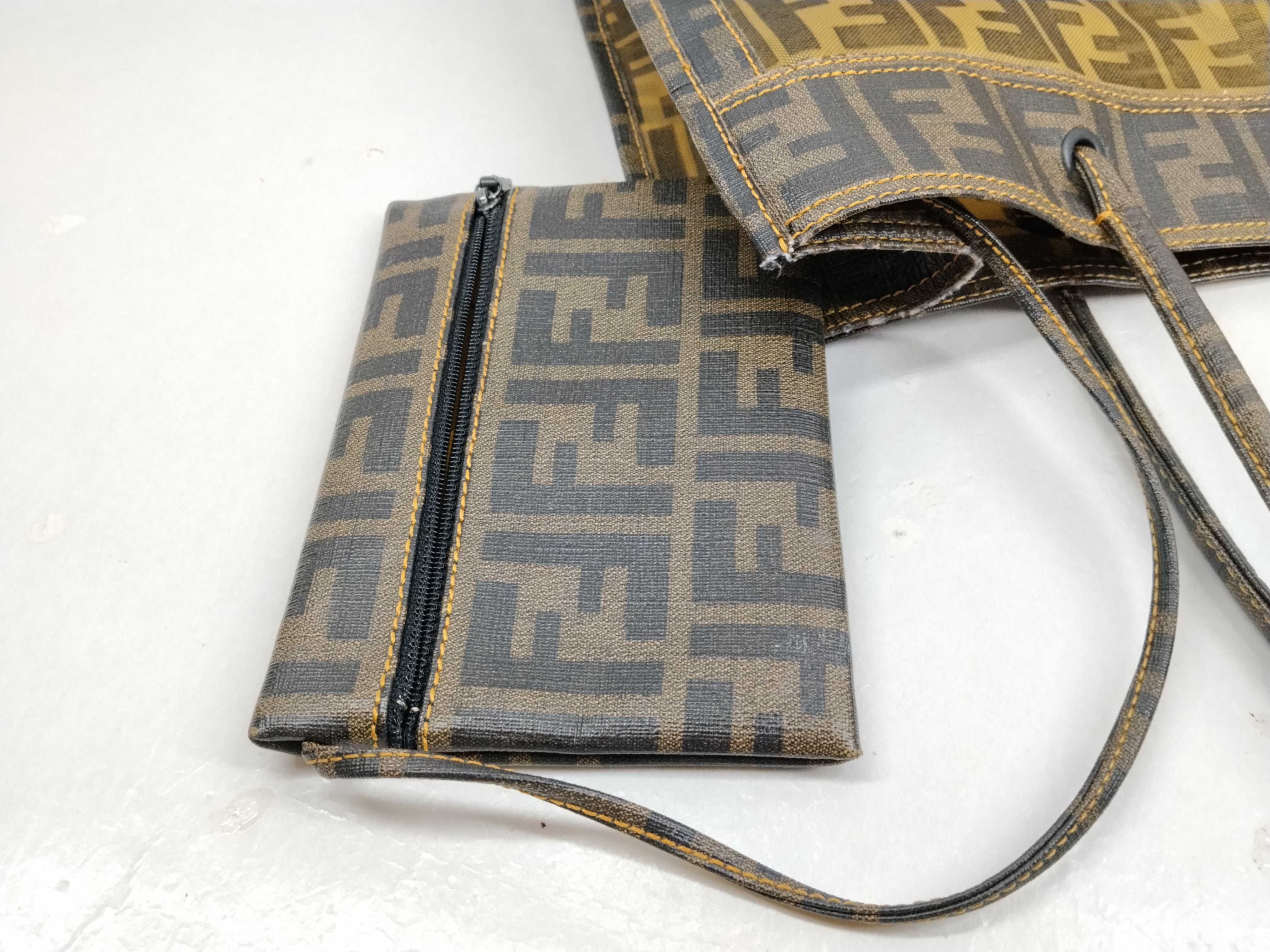 Zucca pattern mesh tote bag — view 12