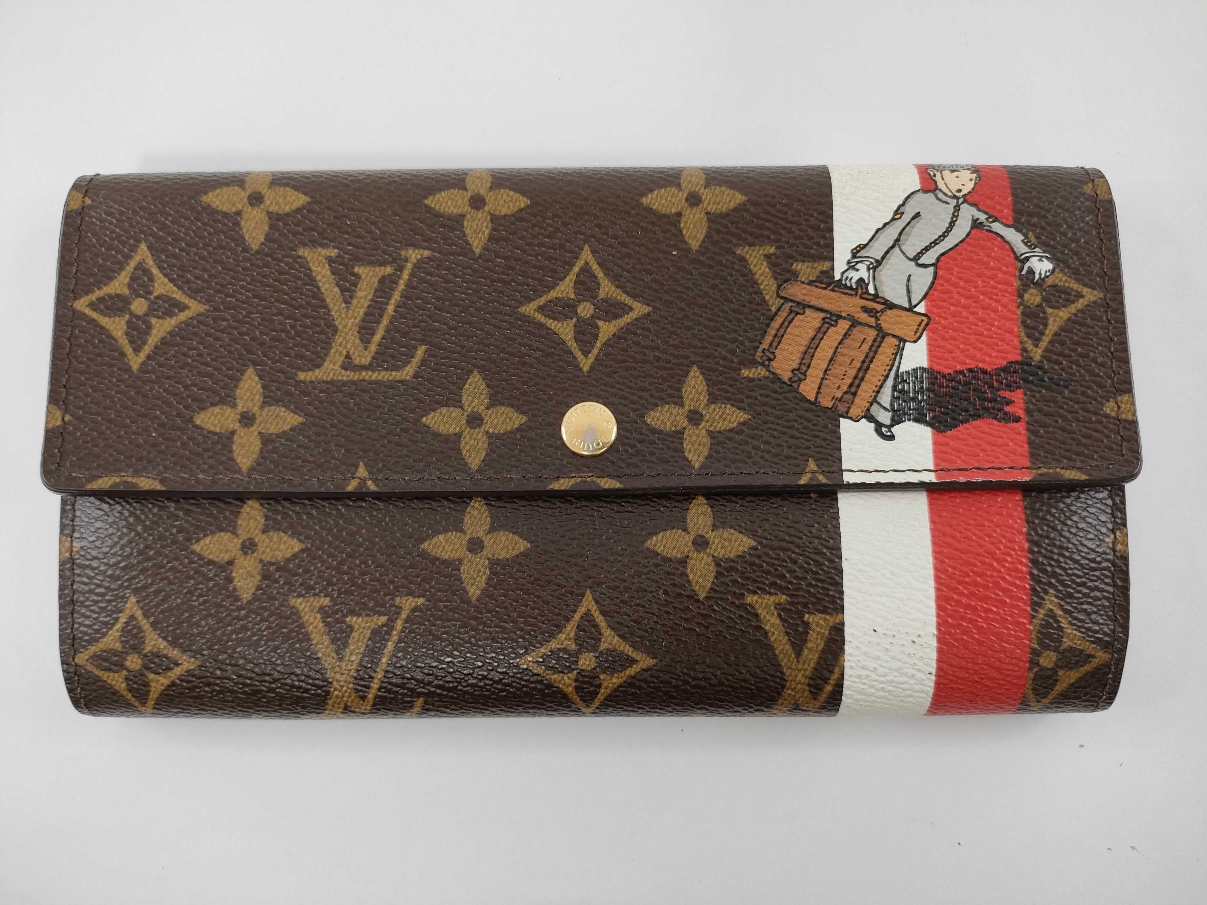 Monogram Groom Portefeuille Sarah Wallet