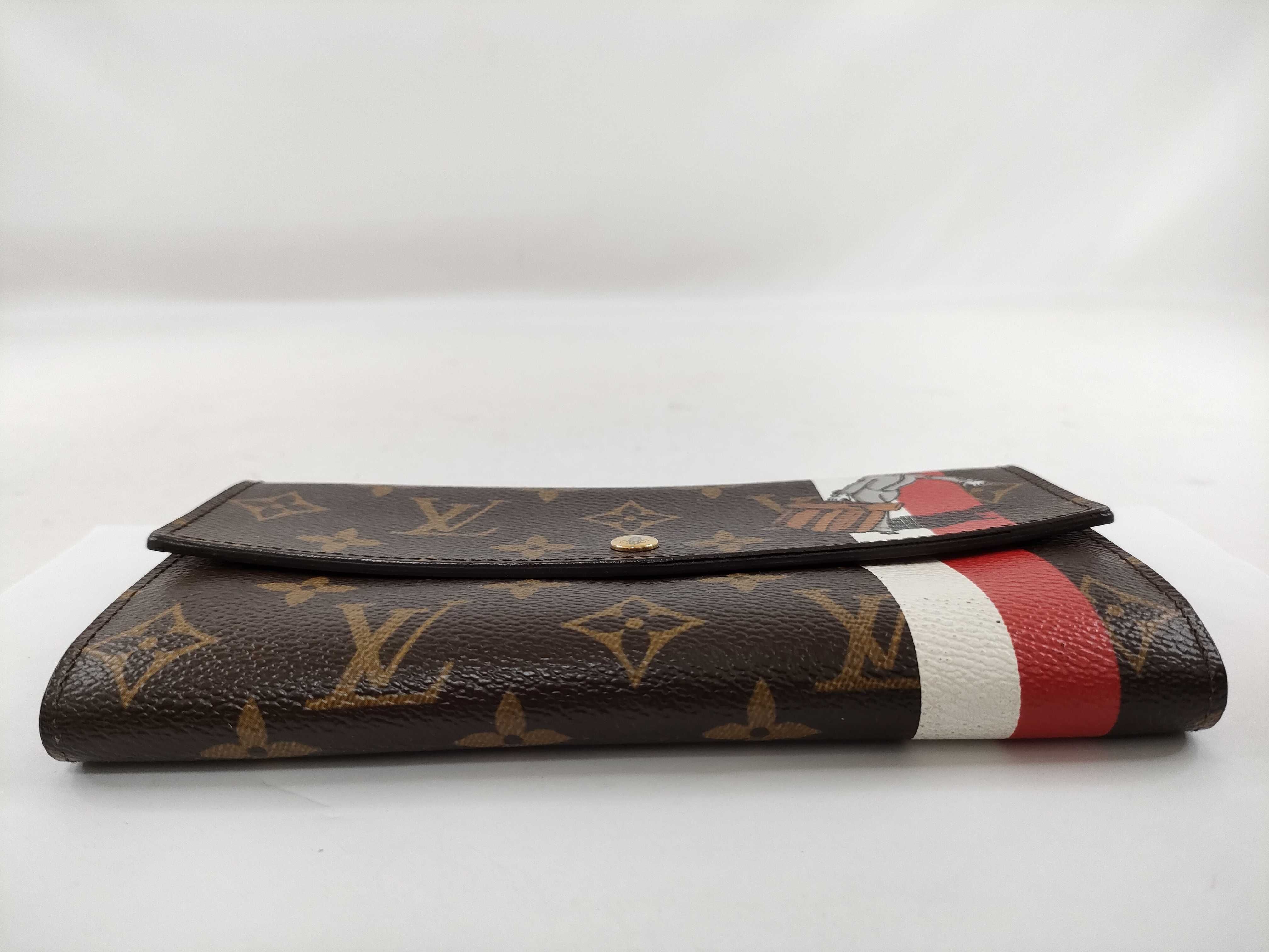 Monogram Groom Portefeuille Sarah Wallet — view 3