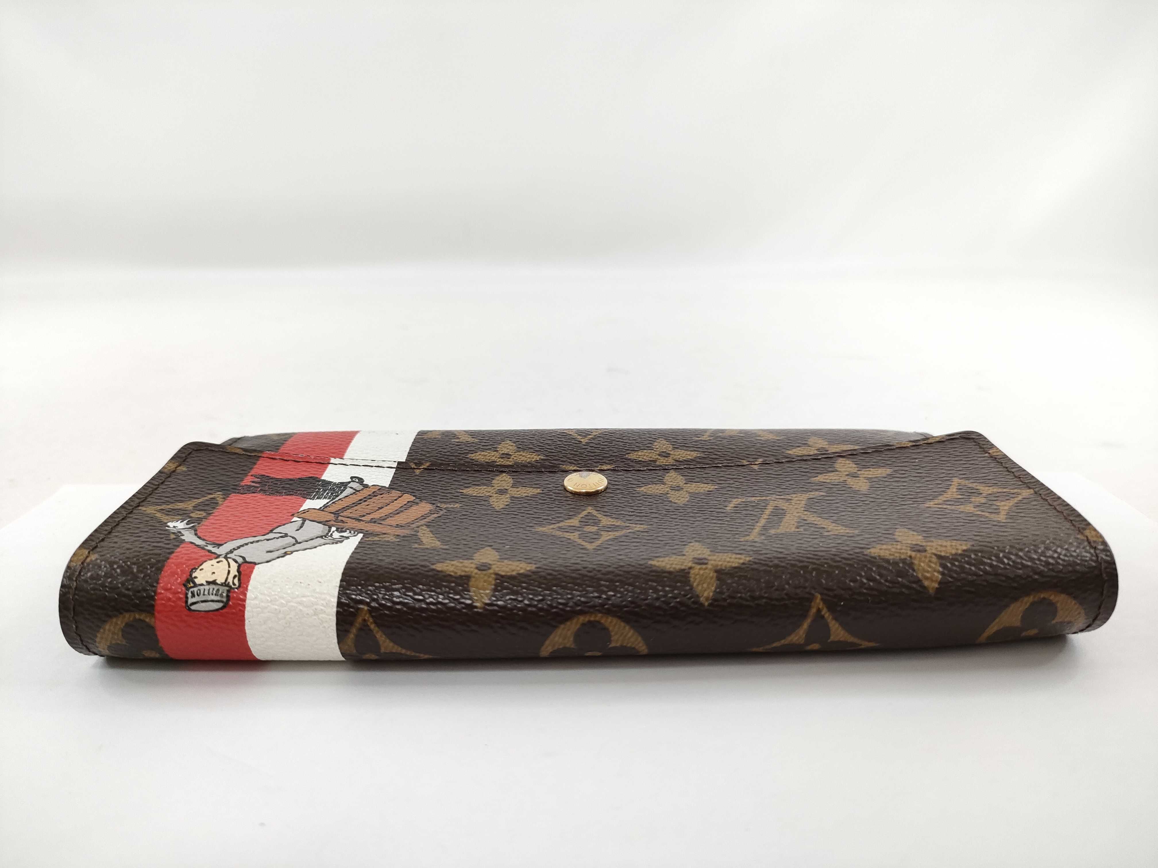 Monogram Groom Portefeuille Sarah Wallet — view 5