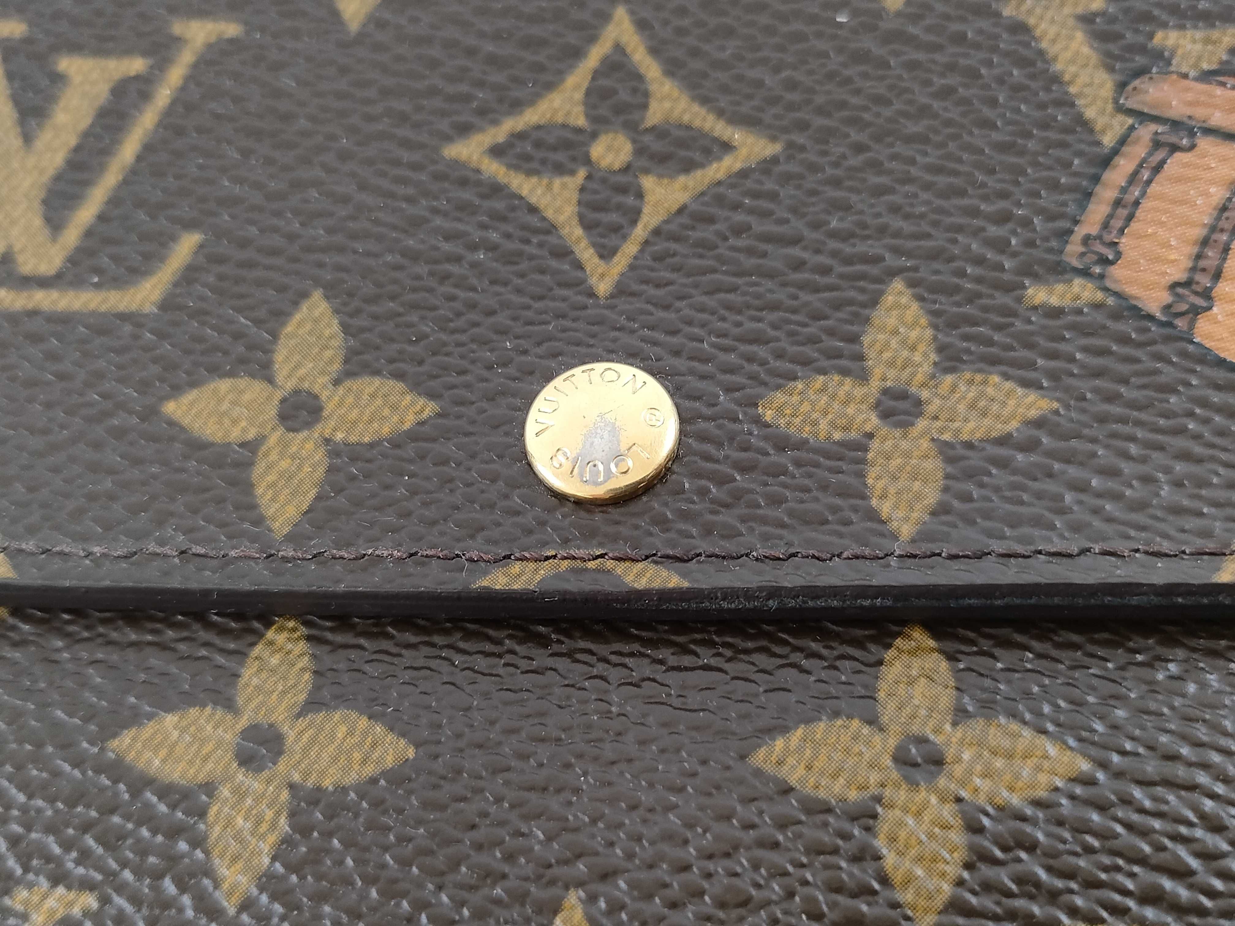 Monogram Groom Portefeuille Sarah Wallet — view 7
