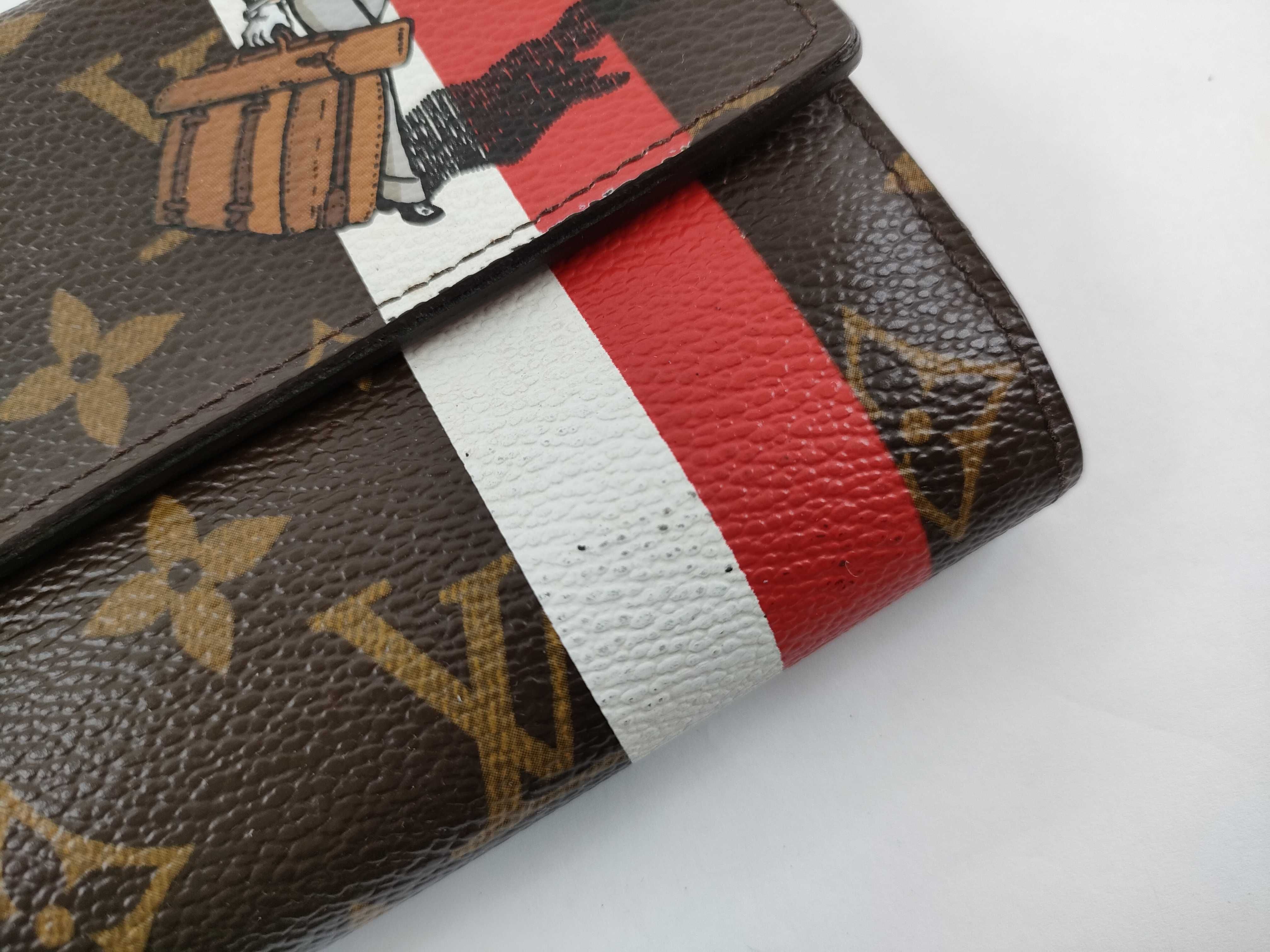 Monogram Groom Portefeuille Sarah Wallet — view 8