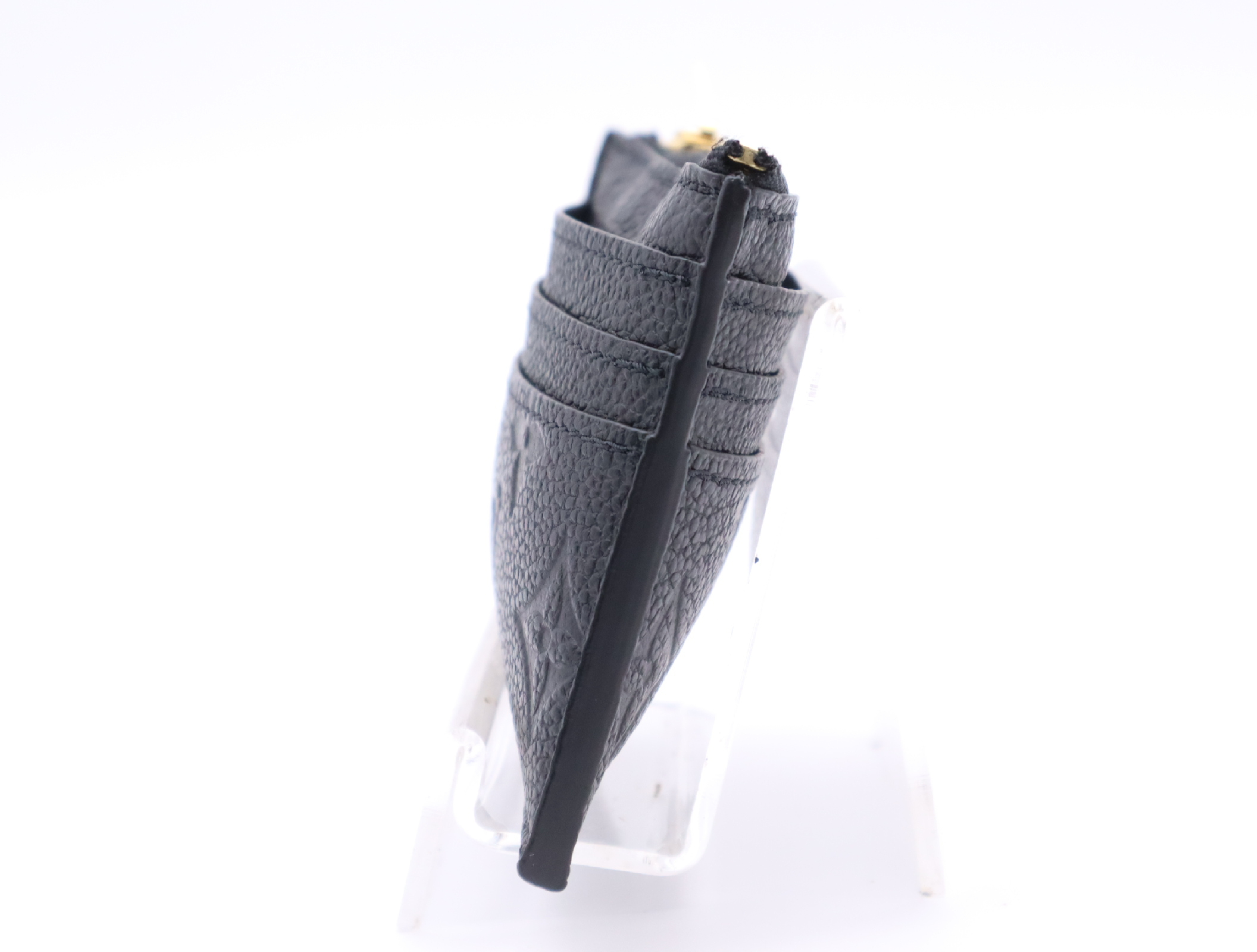 M82639 Empreinte Porte Carte Flora Noir Coin Case with Dust Bag, RFID Tested. — view 3