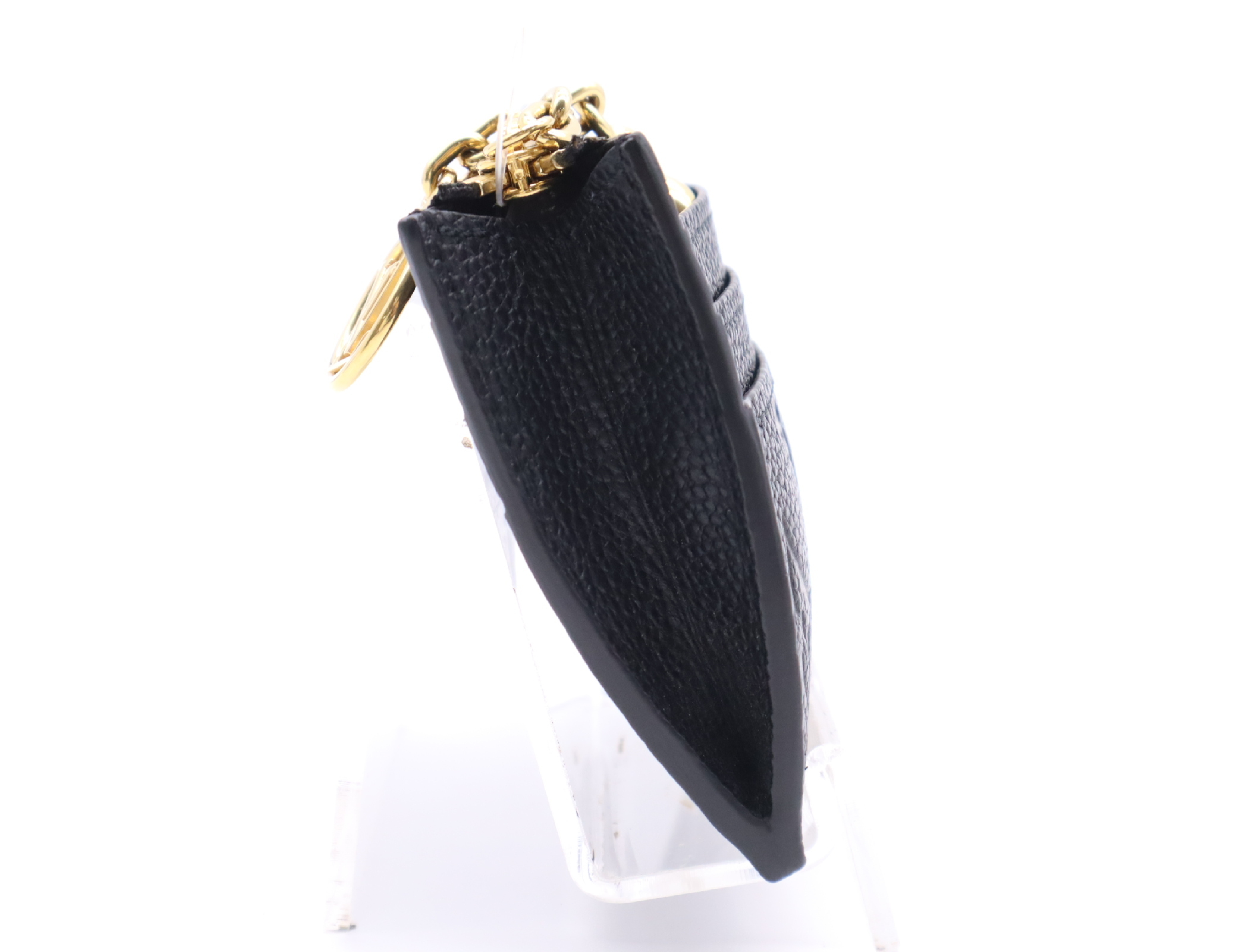 M82639 Empreinte Porte Carte Flora Noir Coin Case with Dust Bag, RFID Tested. — view 5