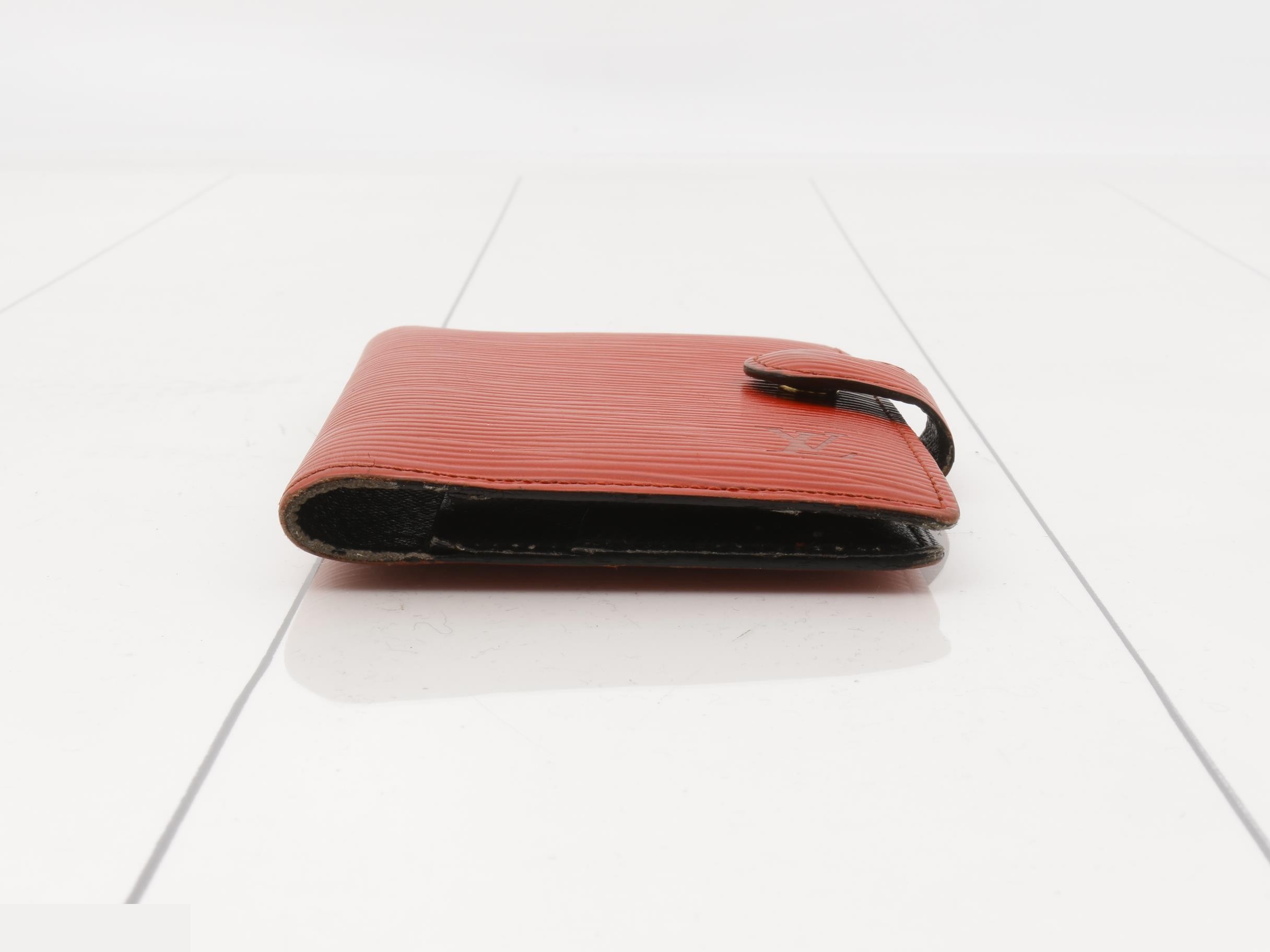 R20077 Agenda Mini Castilian Red Notebook Cover Epi Leather Red — view 3