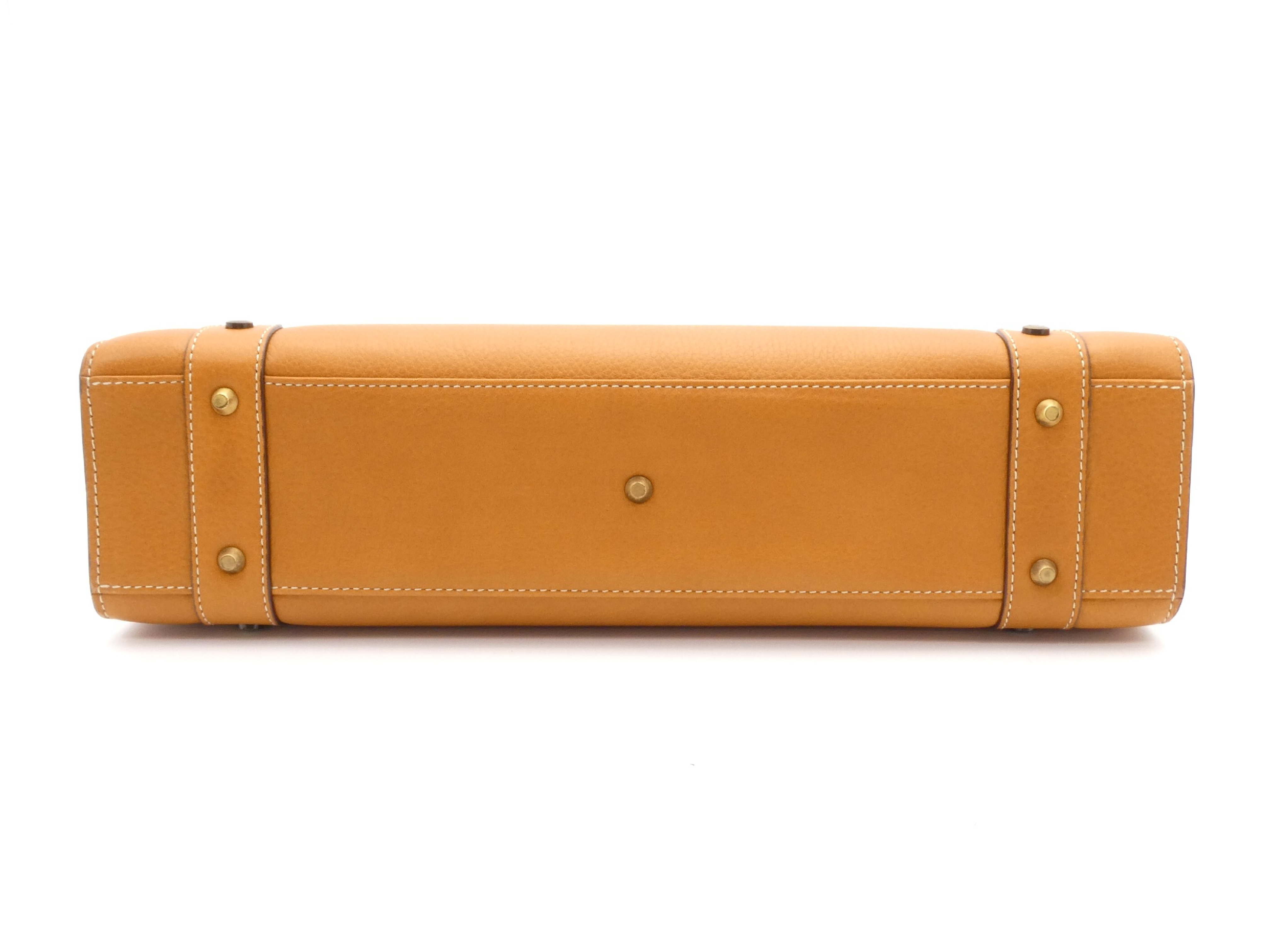 logo leather shoulder bag — view 5