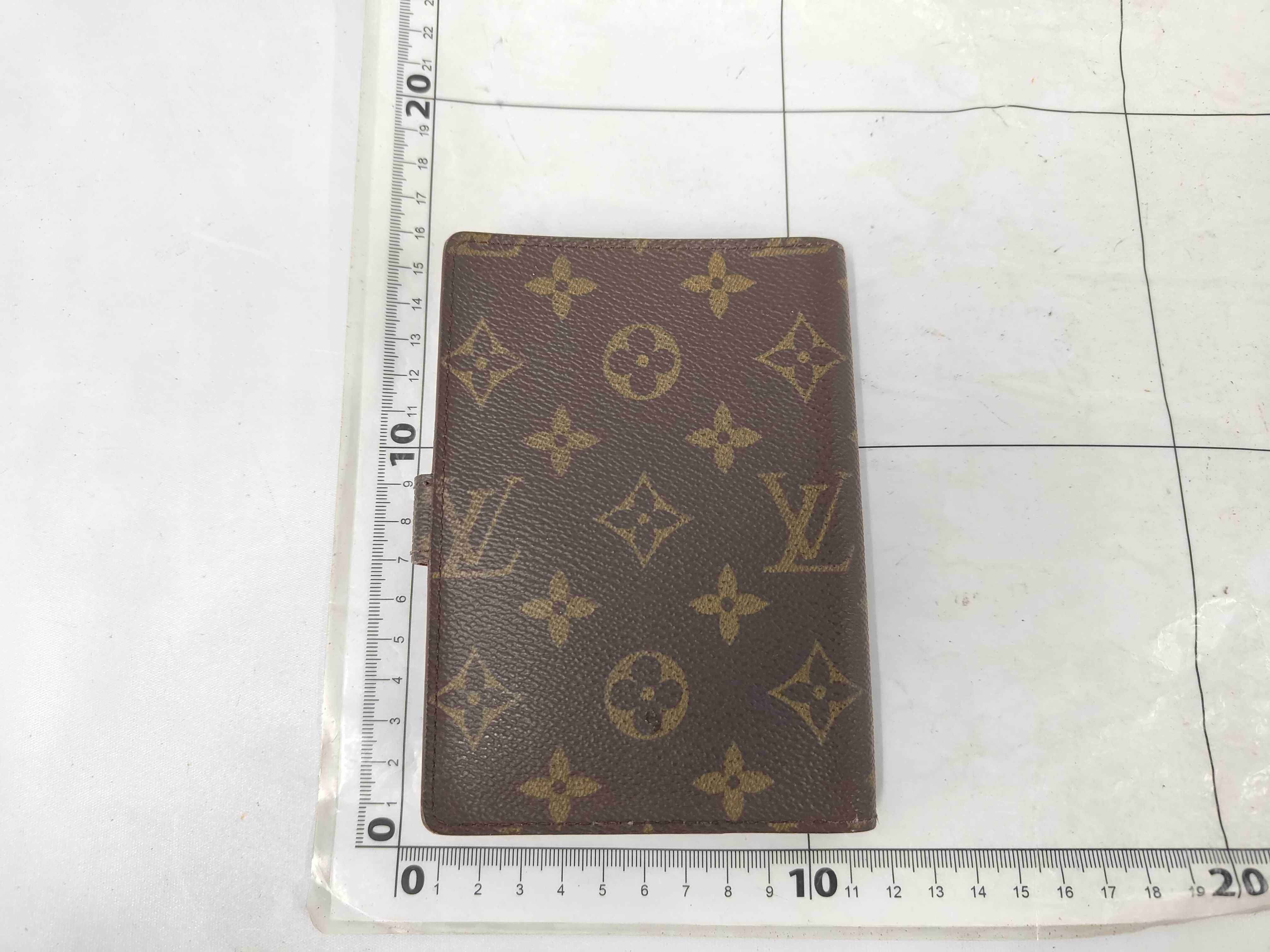 Monogram Agenda Notebook Cover — view 2