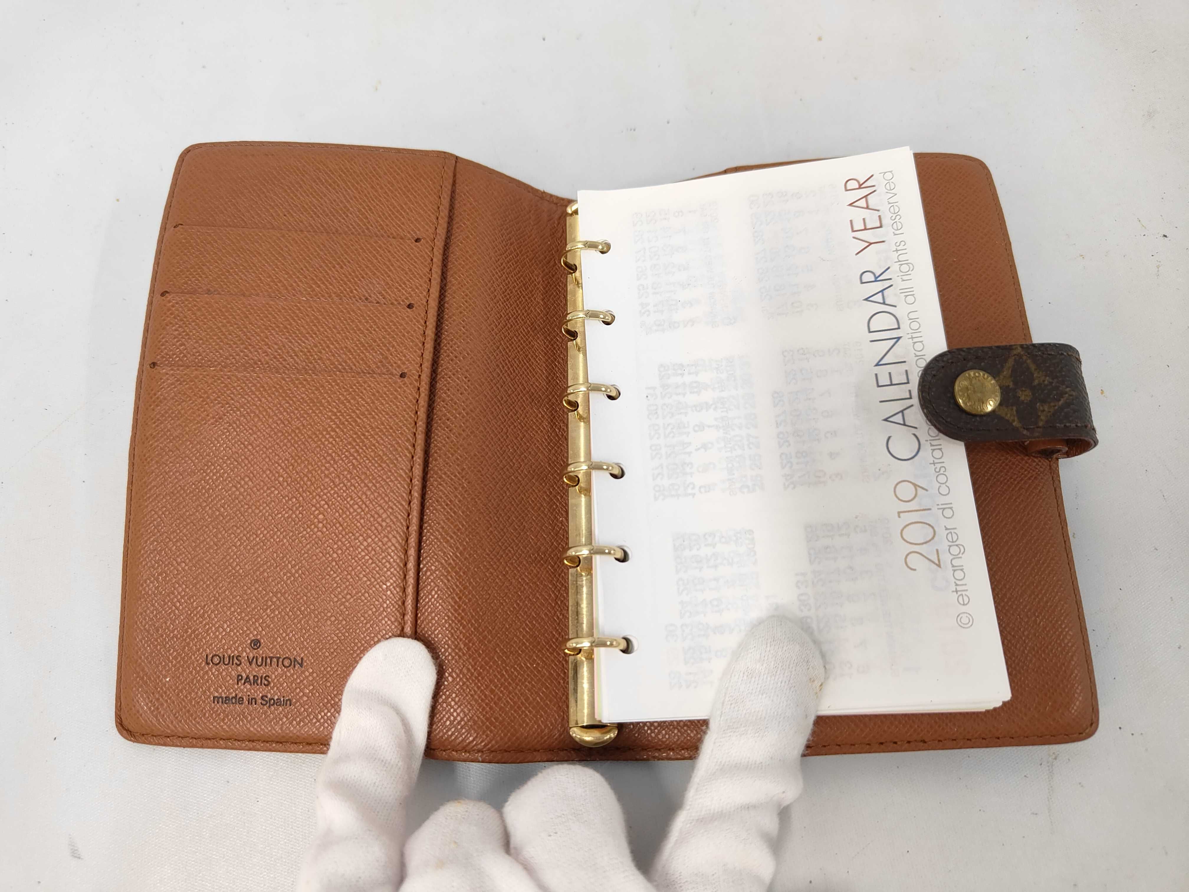 Monogram Agenda Notebook Cover — view 8