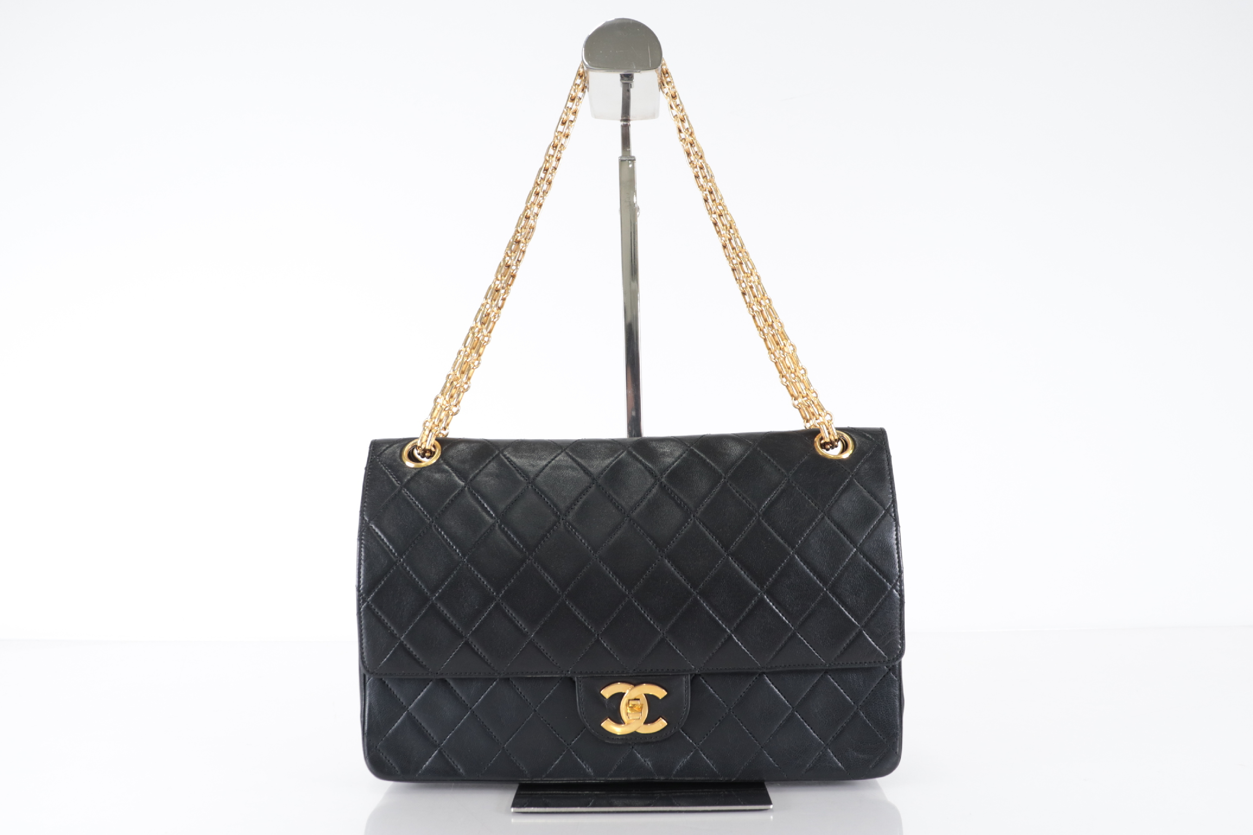 Double Flap Lambskin Shoulder Bag (Serial No. 3)