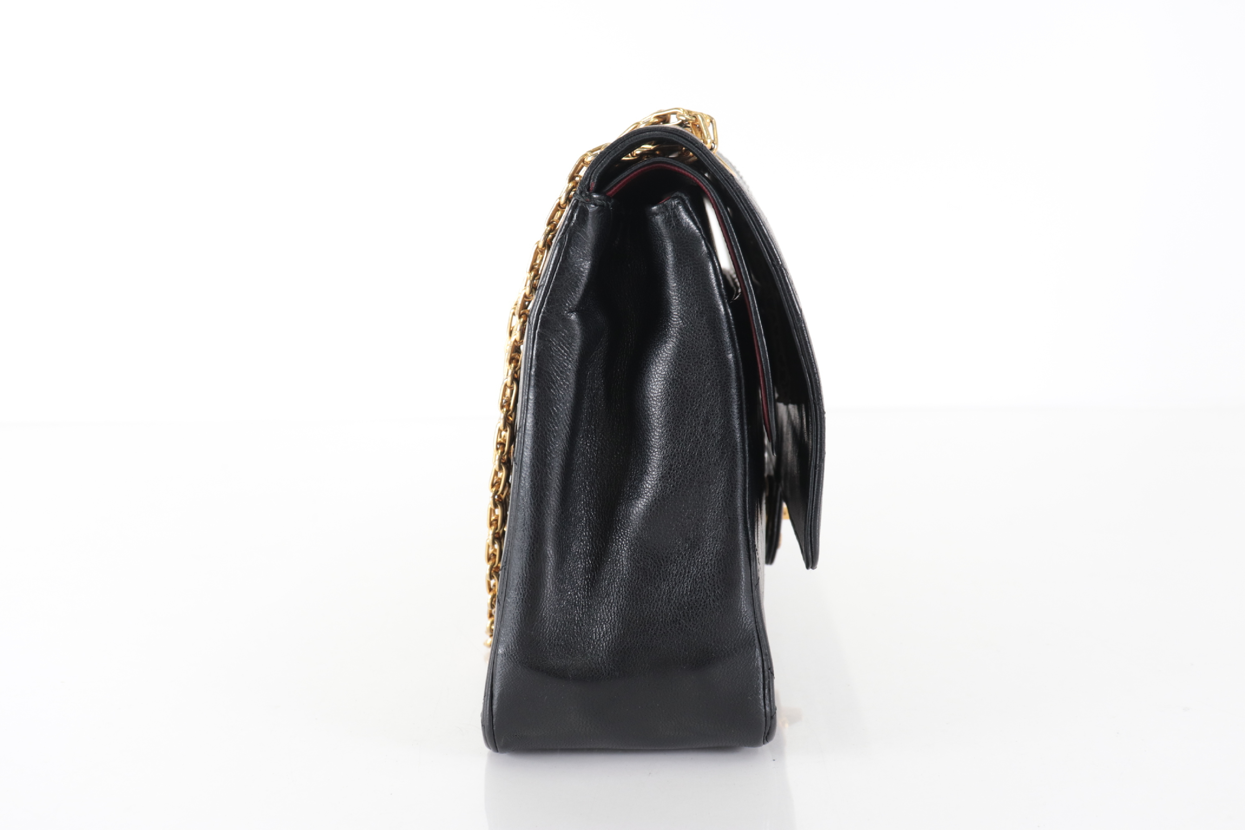 Double Flap Lambskin Shoulder Bag (Serial No. 3) — view 4