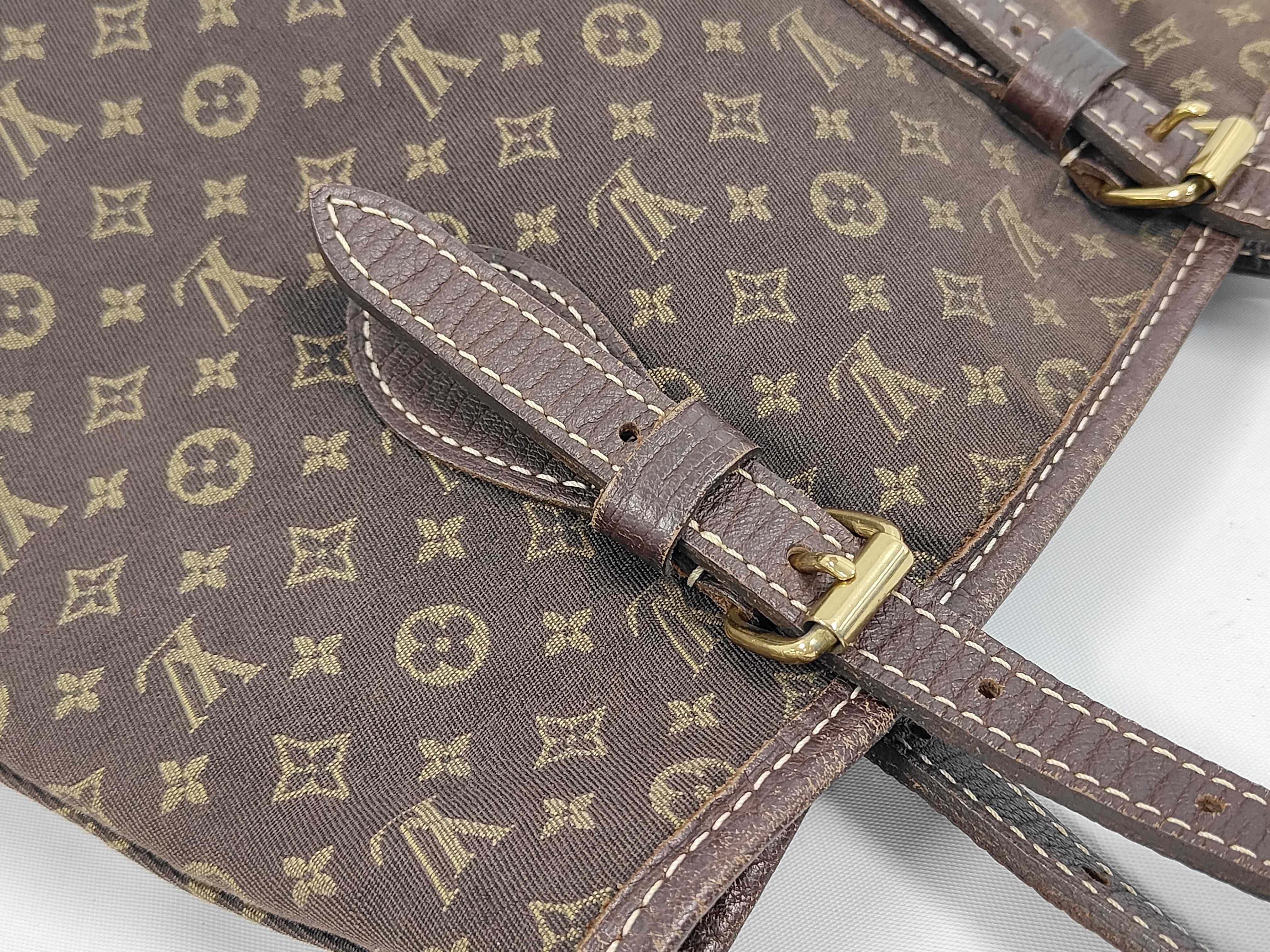 Mini Lin Bucket PM Shoulder Bag with Pouch — view 6