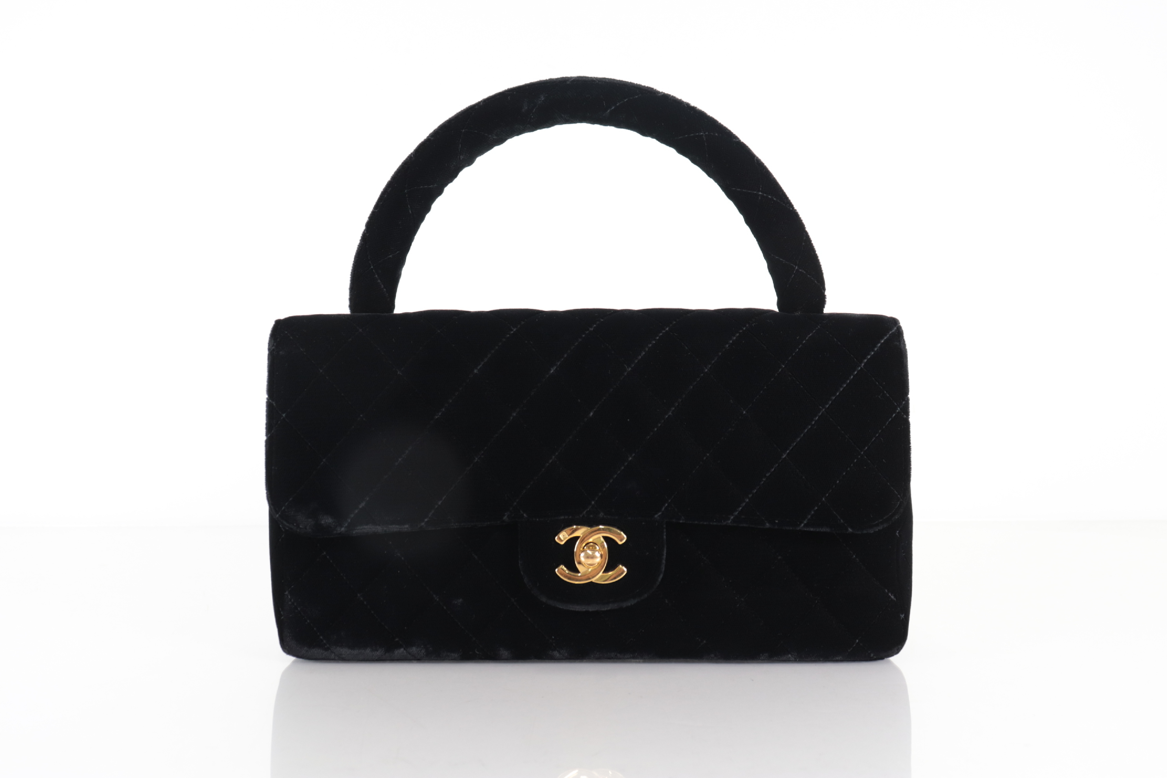 Velour Handbag (Model No. 3) — view 2
